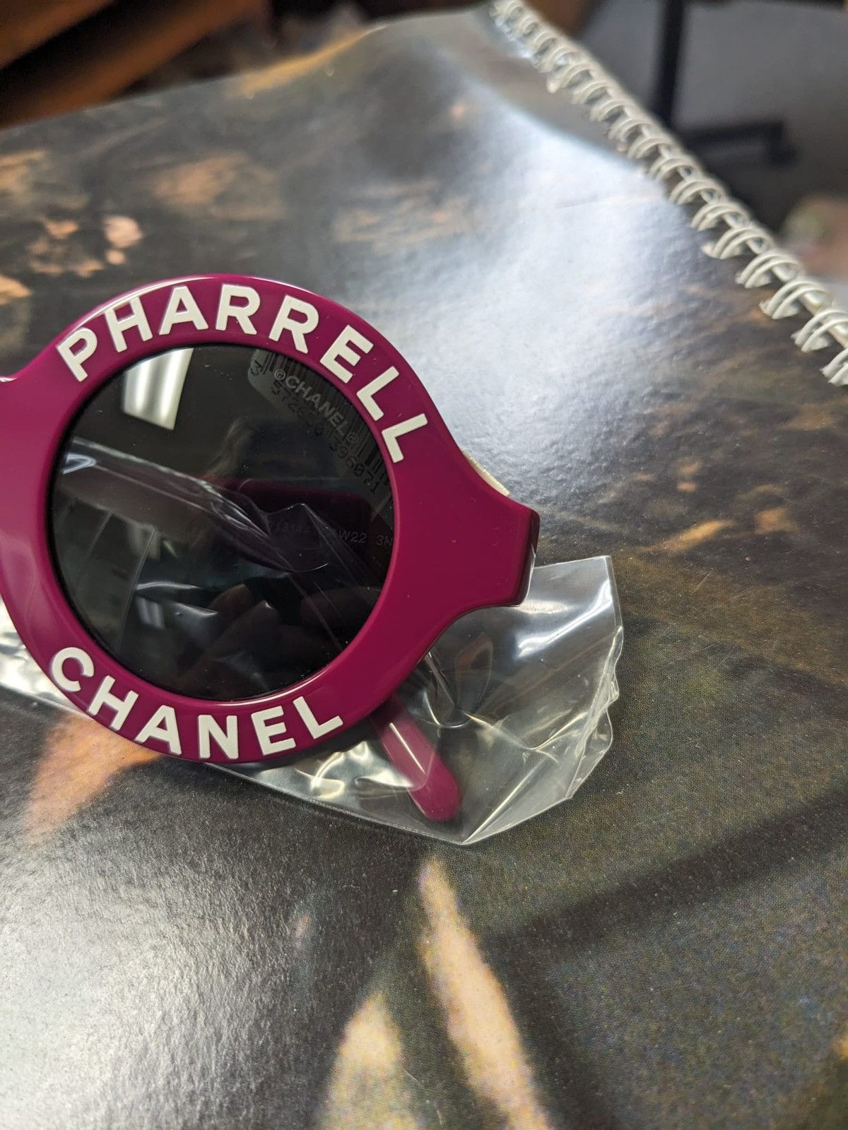 Chanel CHANEL X PHARRELL ROUND SUNGLASSES PURPLE Size ONE SIZE - 6 Thumbnail