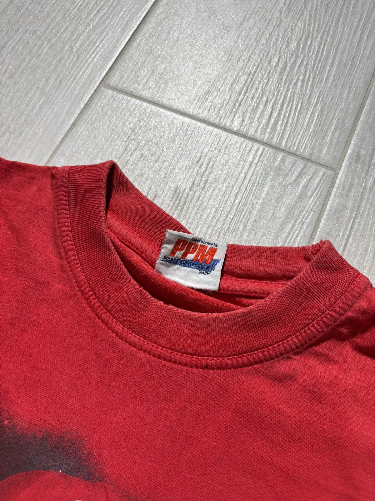 Ferrari Vintage Michael Schumacher T-Shirt Oversized Faded Size US XL / EU 56 / 4 - 5 Thumbnail