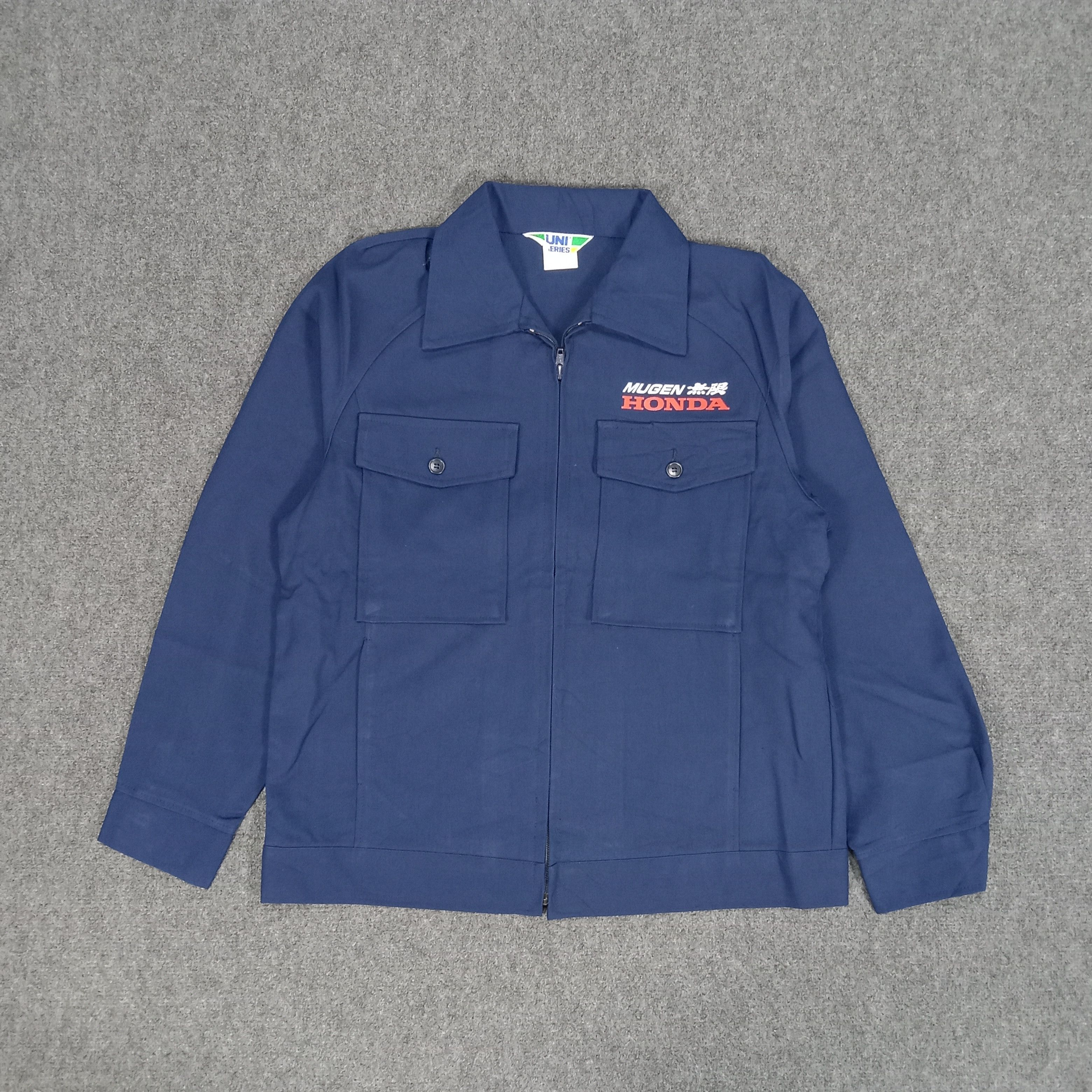 Honda × Vintage Mugen Honda Japanese Racing Team Custom Art Jacket Size US S / EU 44-46 / 1 - 3 Thumbnail