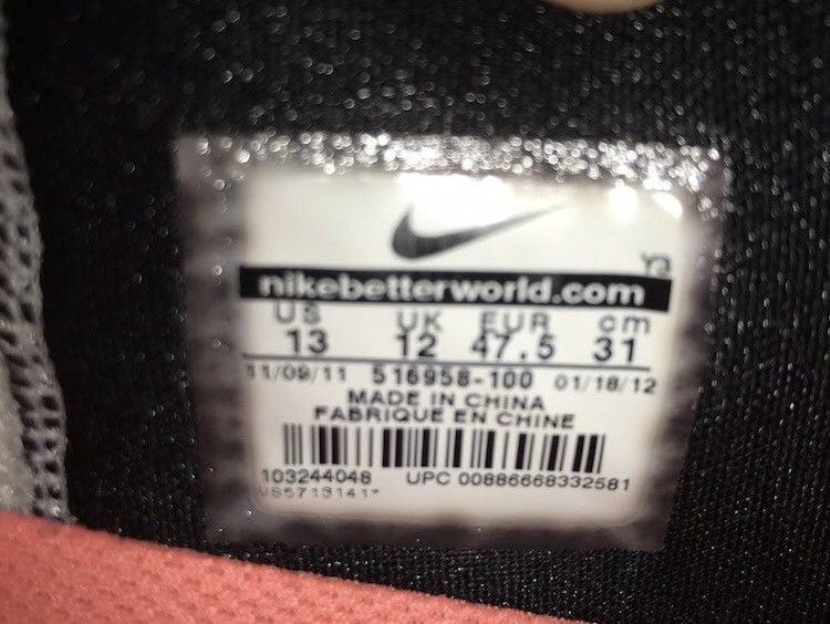 Nike Lebron 9 P.S. Elite Home 2012 Size US 13 / EU 46 - 7 Thumbnail