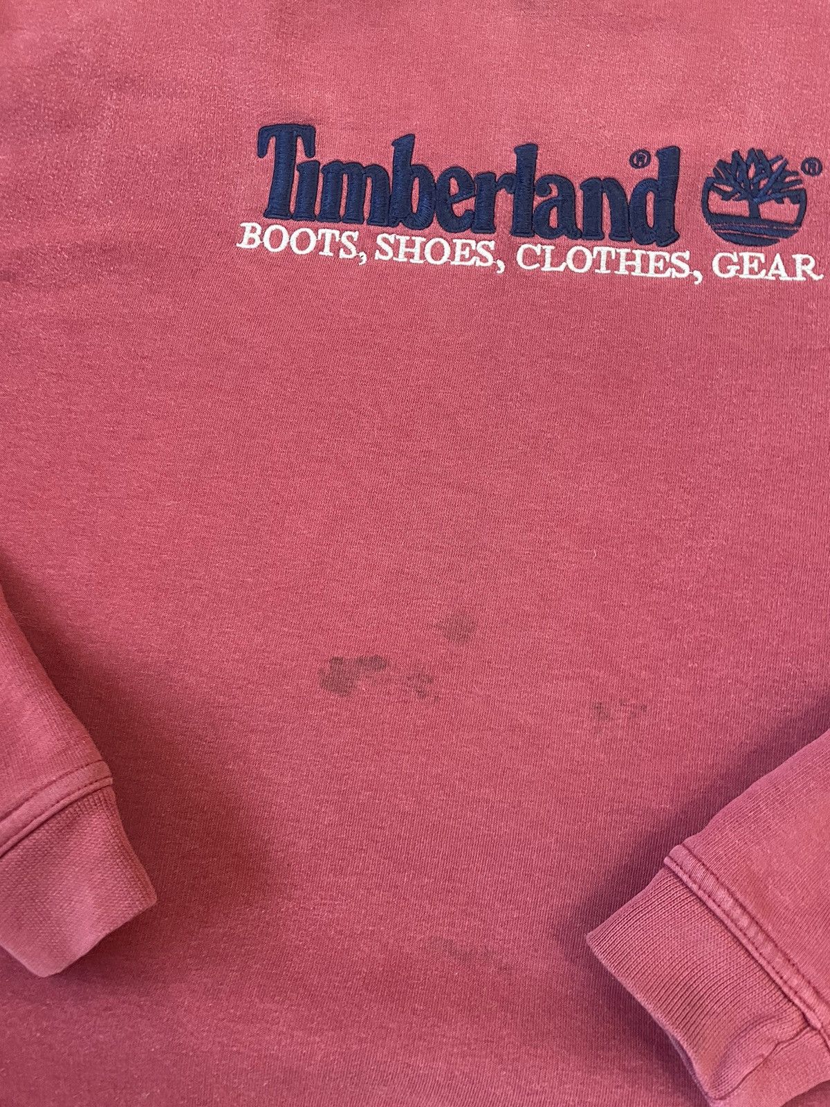 Timberland × Vintage Vintage Sweatshirt Timberland Rare Size US L / EU 52-54 / 3 - 6 Thumbnail