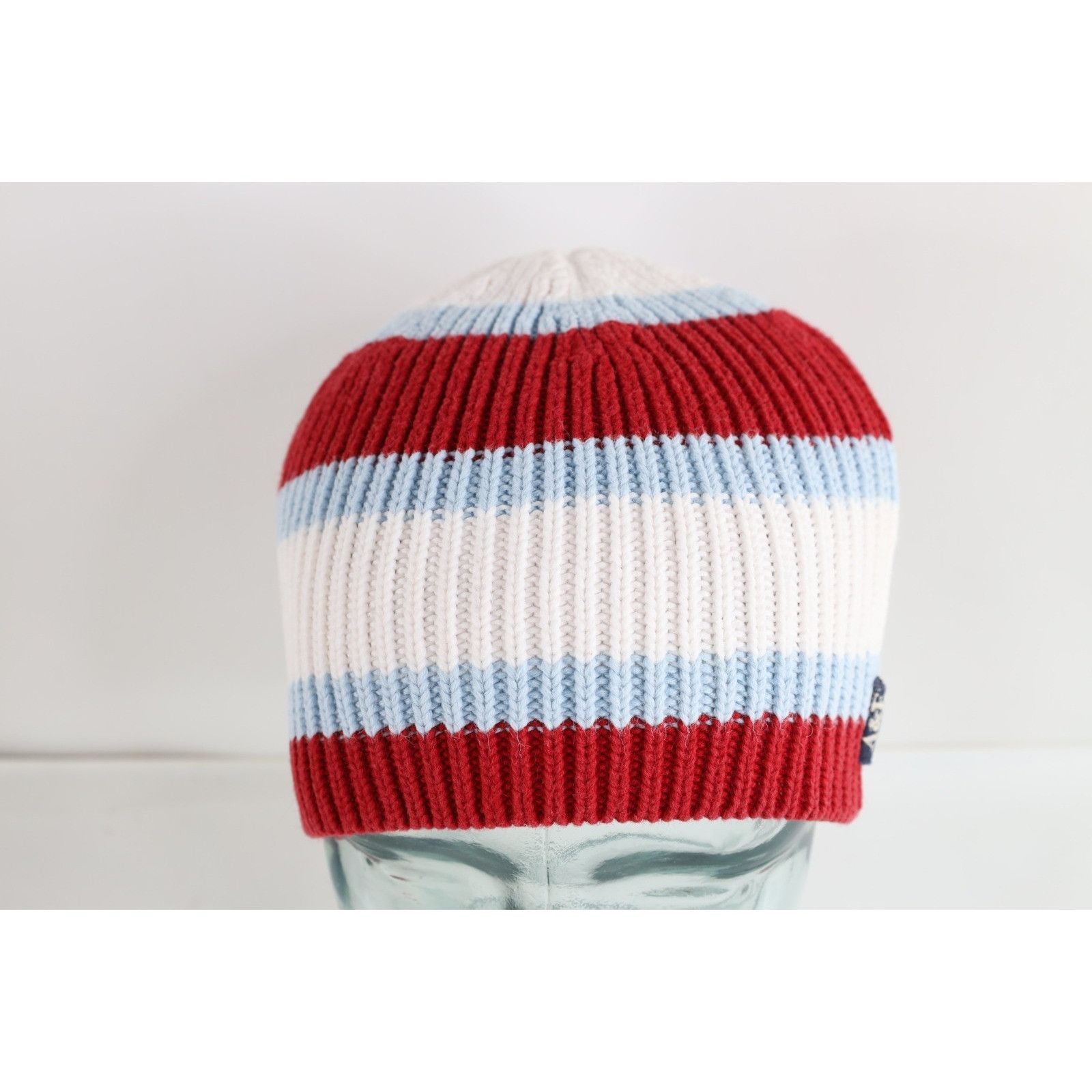 Abercrombie & Fitch Vintage 90s Abercrombie & Fitch Babydoll Striped Knit Beanie Size ONE SIZE - 2 Thumbnail