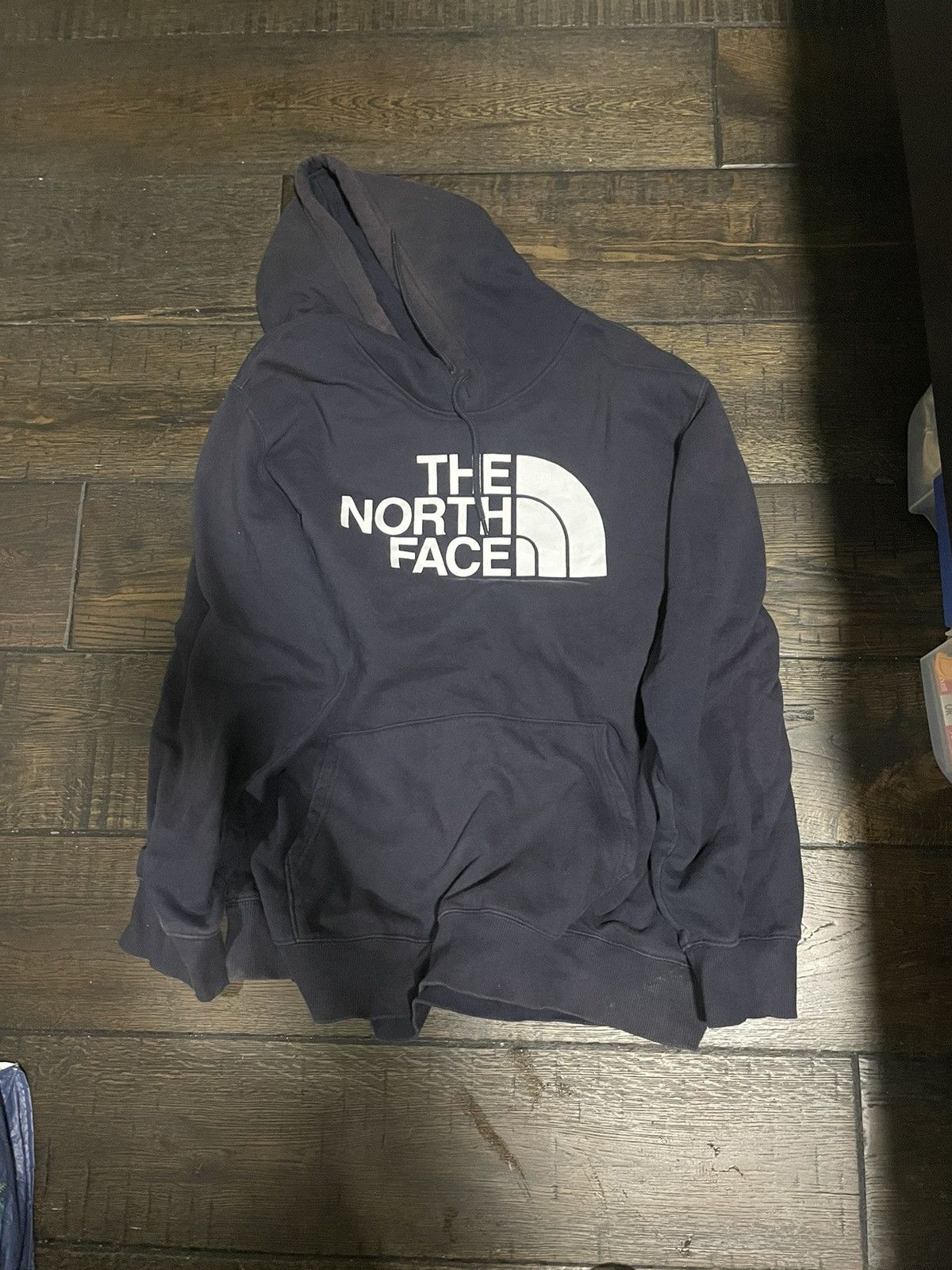 Image of The North Face X Triple XL Navy Hoodie, Men's (Size 2XL)