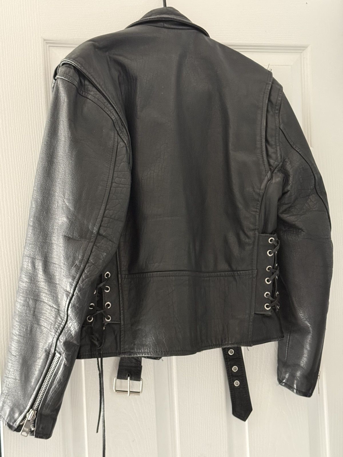 Genuine Leather × Harley Davidson Biker Jacket Size US M / EU 48-50 / 2 - 2 Thumbnail