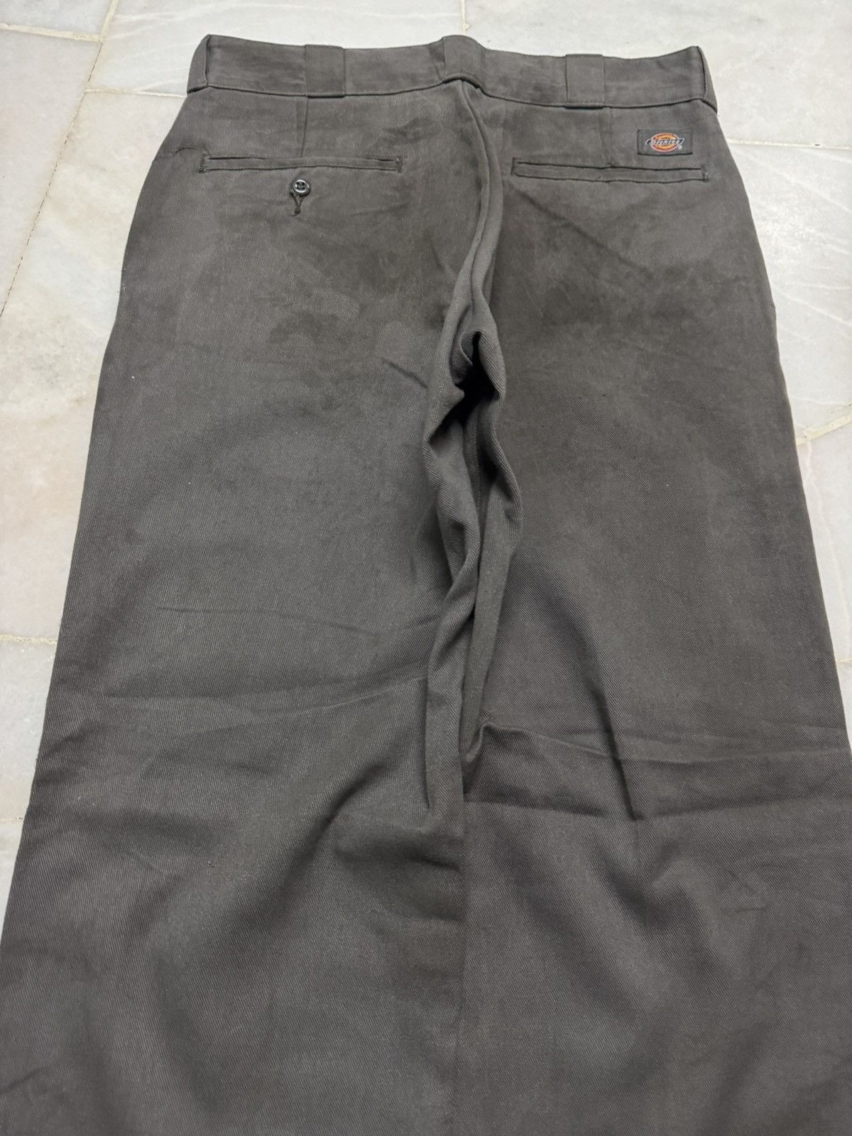 Dickies NICE THRASHED 874 ORIGINAL FIT DICKIES Y2K GREY PANTS Size US 30 / EU 46 - 12 Thumbnail