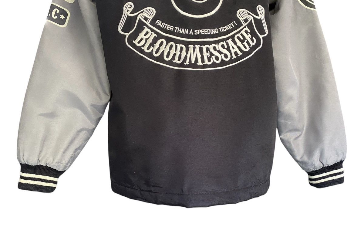 If Only Was True BLOOD MESSAGE Varsity Zipper Jacket Sportwear Size US XL / EU 56 / 4 - 11 Thumbnail