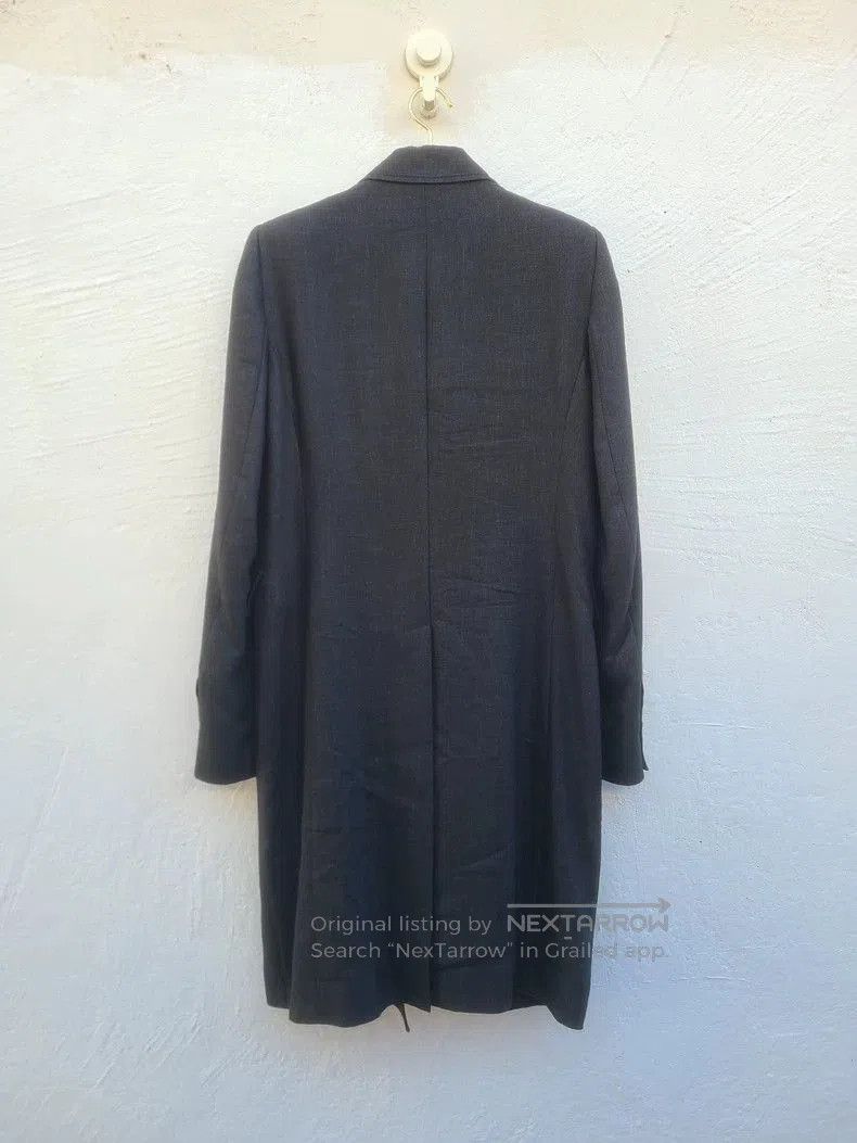 Ann Demeulemeester Men's Linen Coat.