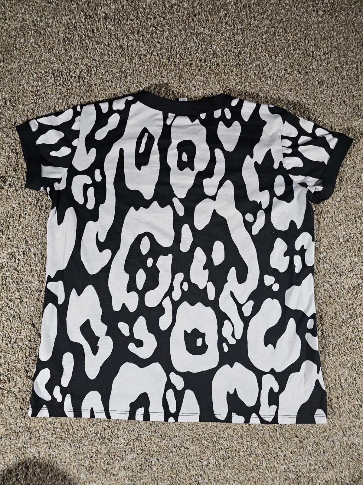 Other Lularoe Black White Tshirt Large Size L / US 10 / IT 46 - 4 Thumbnail