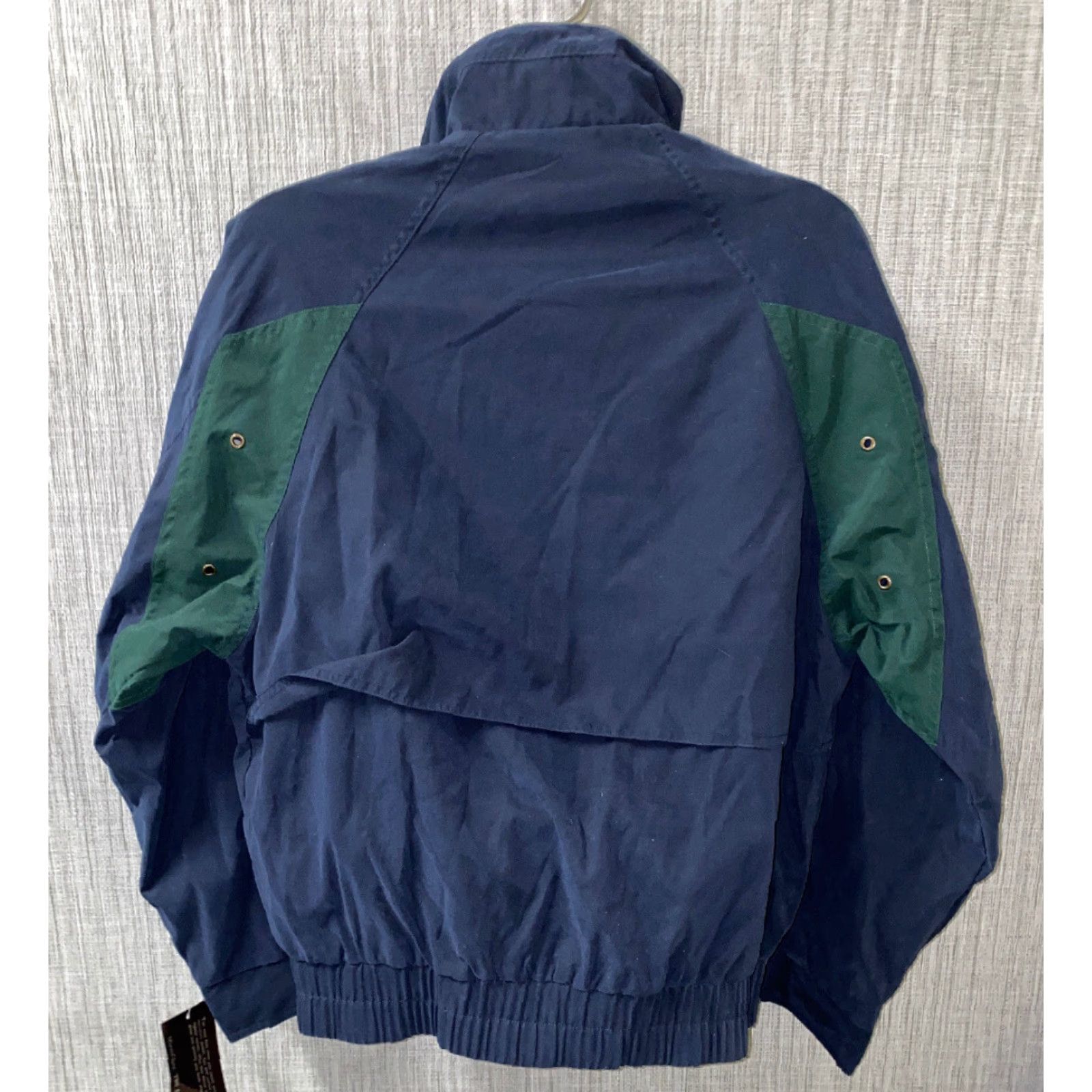 Vintage Munsingwear Mens Blue Polyester/Nylon Full Zip Jacket Size L NWT Size US L / EU 52-54 / 3 - 6 Thumbnail