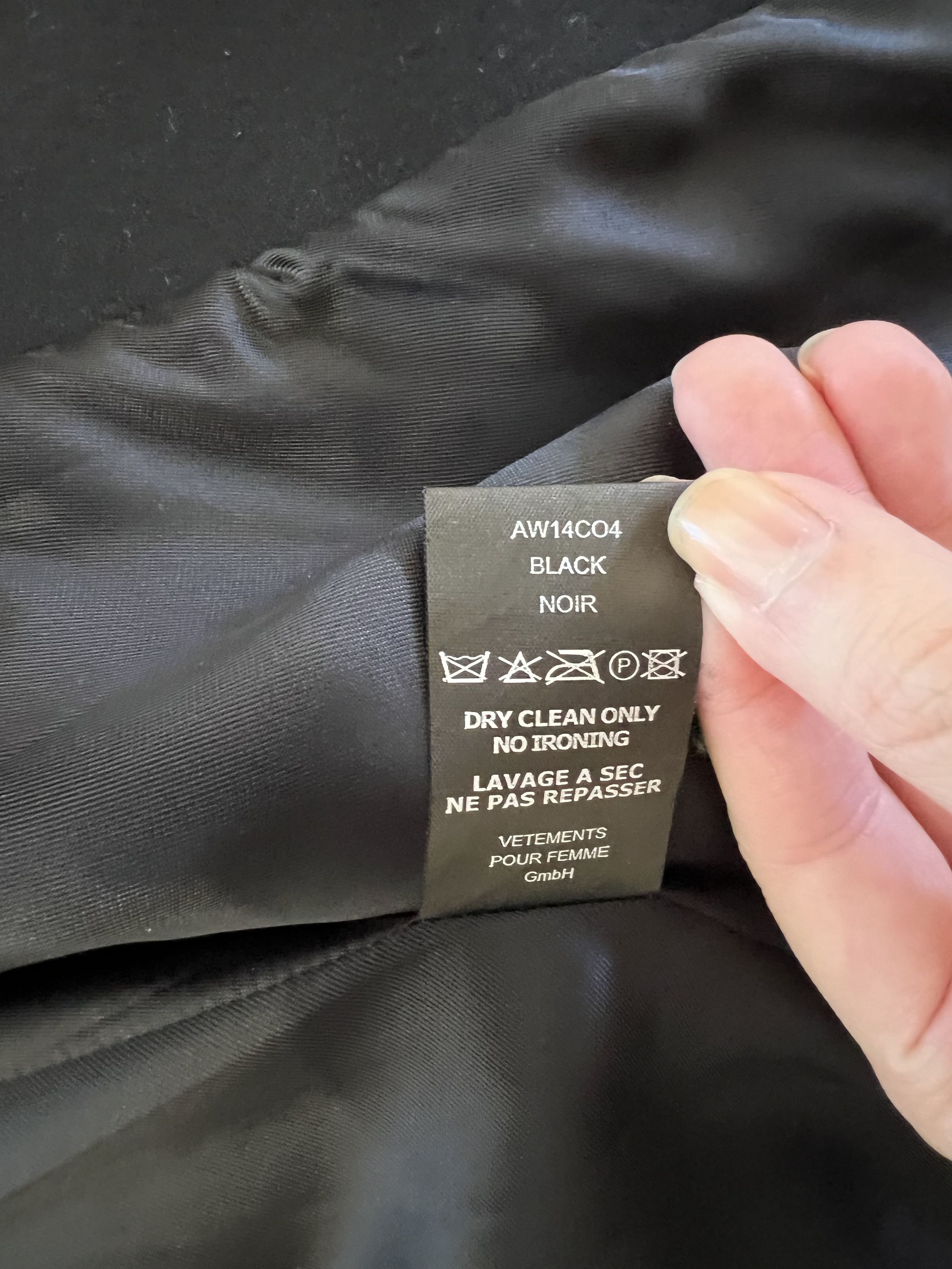 Vetements Vetements 2014 Fall/Winter Collection cropped wool coat Size US M / EU 48-50 / 2 - 8 Thumbnail