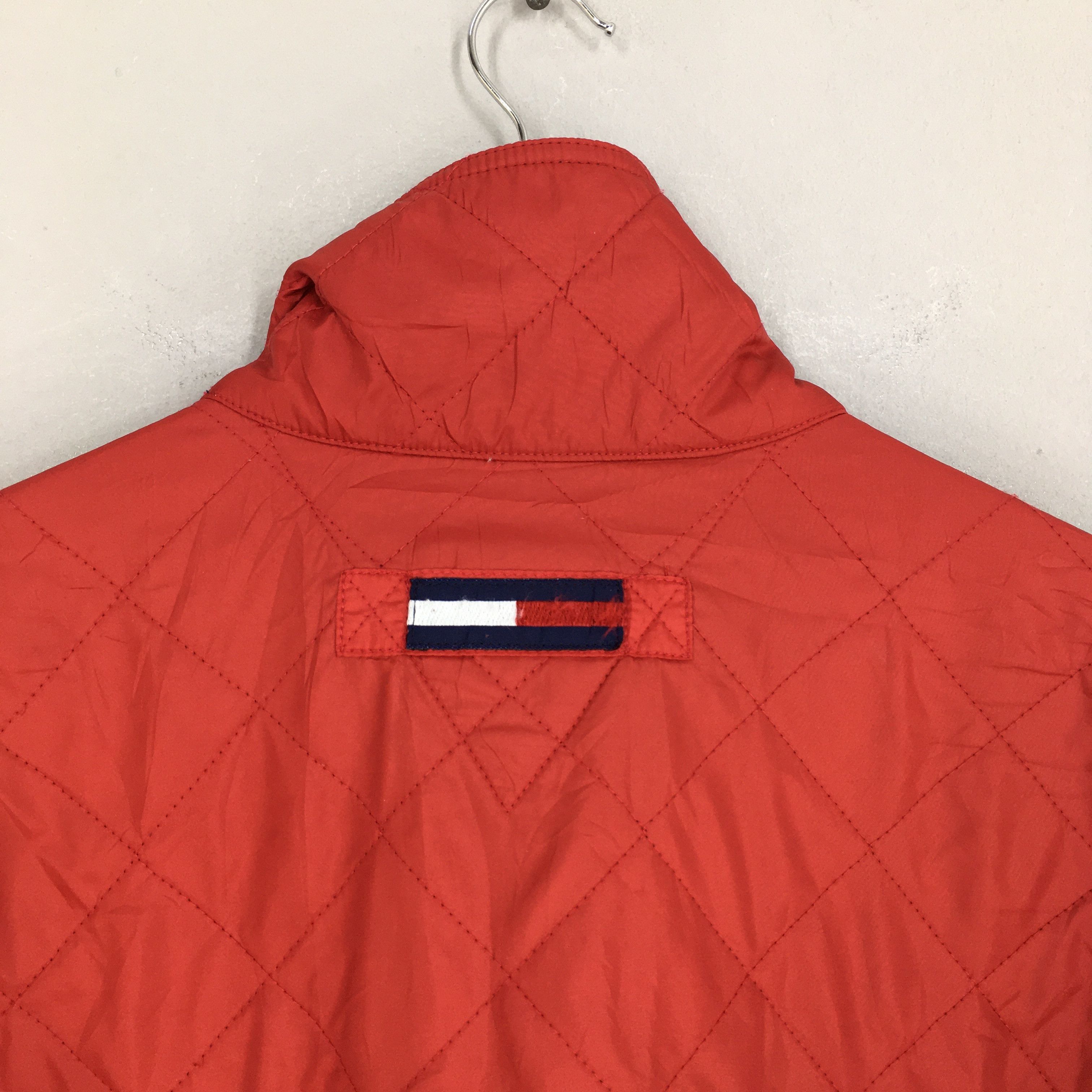 Other Vintage 90's Tommy Hilfiger Quilted Pullover Jacket Small Size US S / EU 44-46 / 1 - 10 Thumbnail