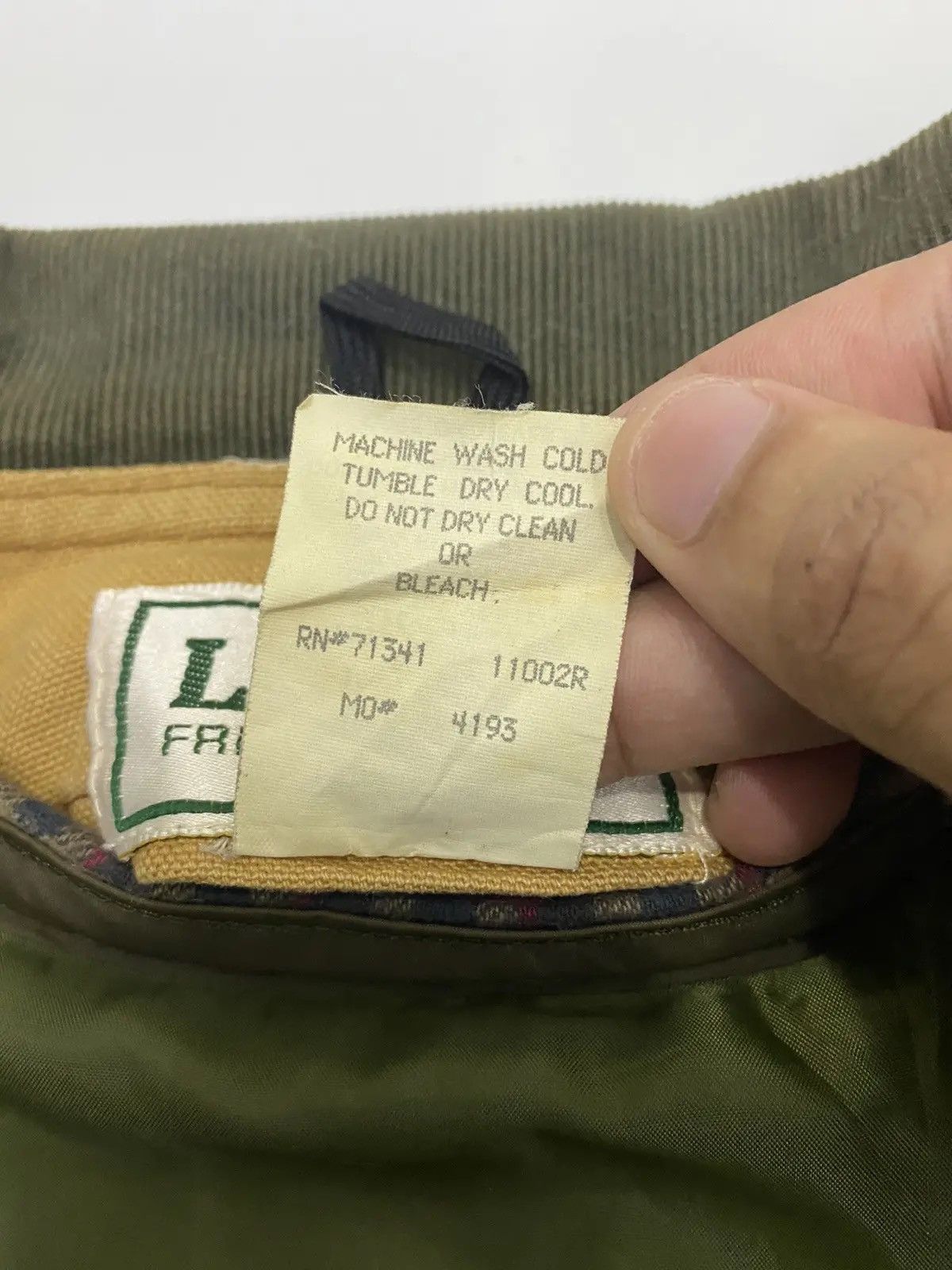 L.L. Bean 🔥VINTAGE LL BEAN FADED CHORE JACKET Size US XL / EU 56 / 4 - 7 Thumbnail