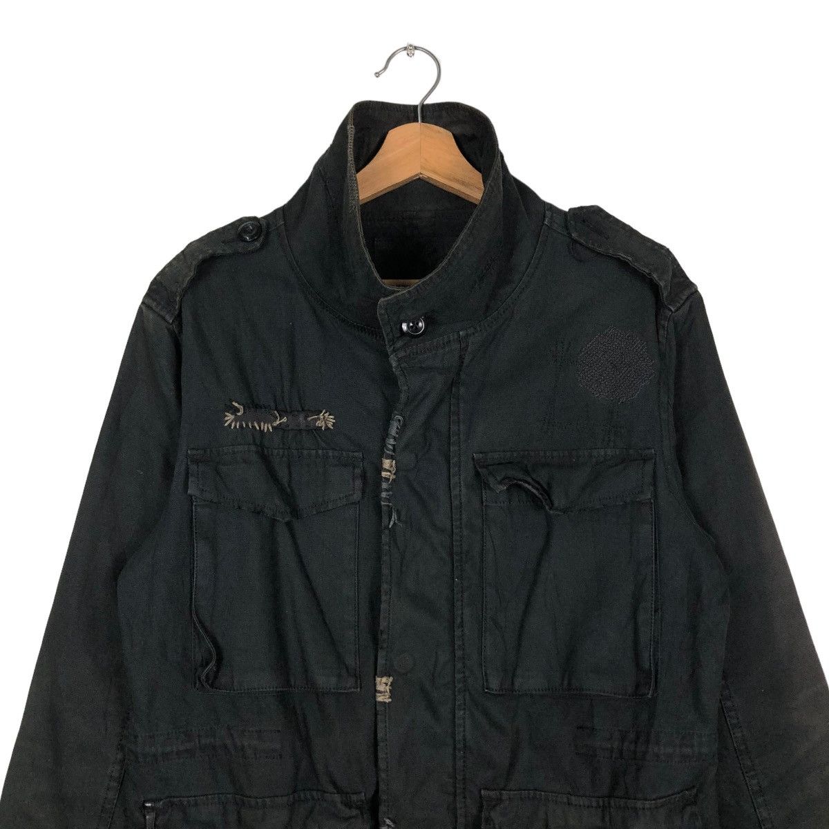 Hysteric Glamour 🔥VINTAGE BIKER JACKET PARACHUTE BONDAGE DESIGN ISSEY MIYAKE Size US M / EU 48-50 / 2 - 3 Thumbnail