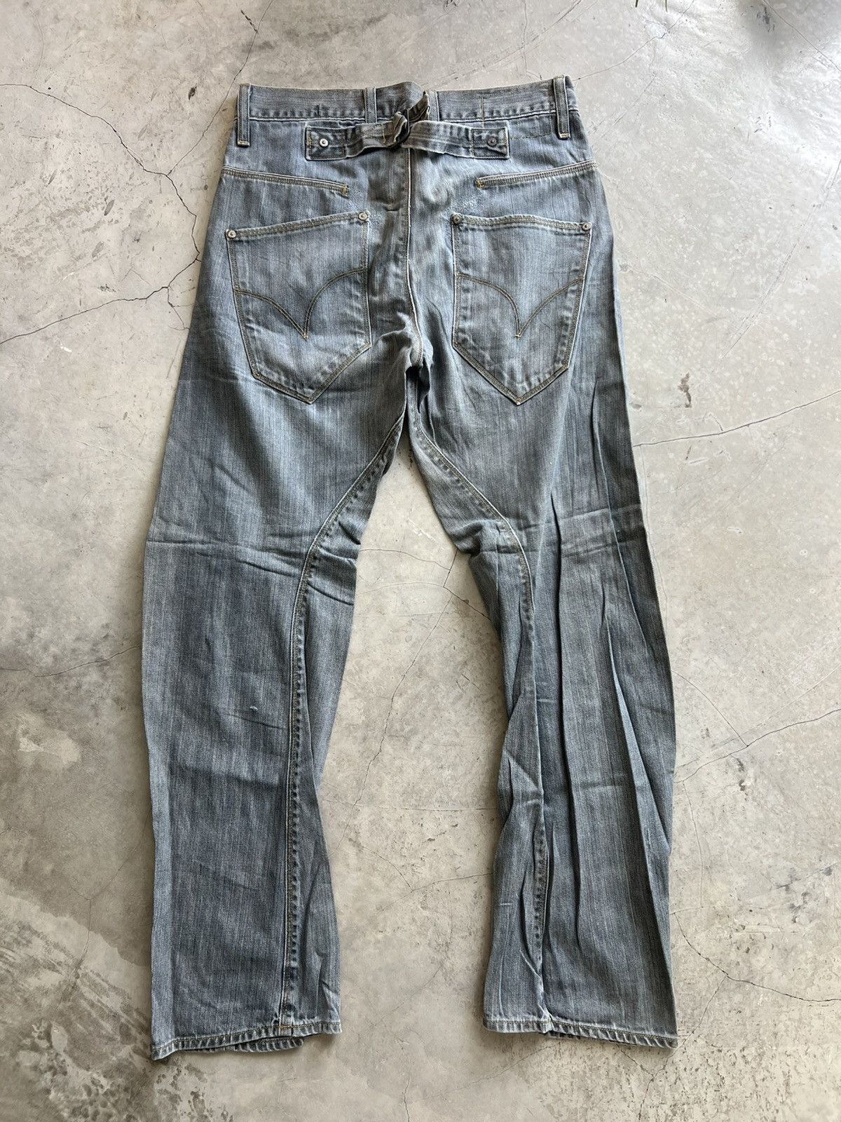 Levi's Levis Engineered Jeans Buckle Back Tag W28 Actual 30x29 Size US 28 / EU 44 - 6 Thumbnail