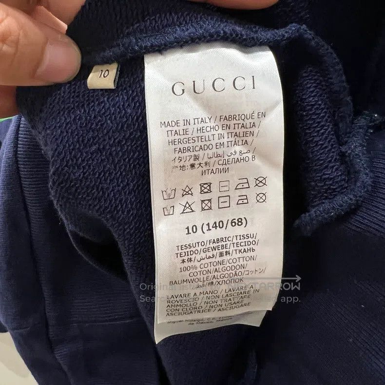 Gucci Gucci Size 10 Logo pattern loose long-sleeved sweatshirt Size M / US 6-8 / IT 42-44 - 4 Thumbnail
