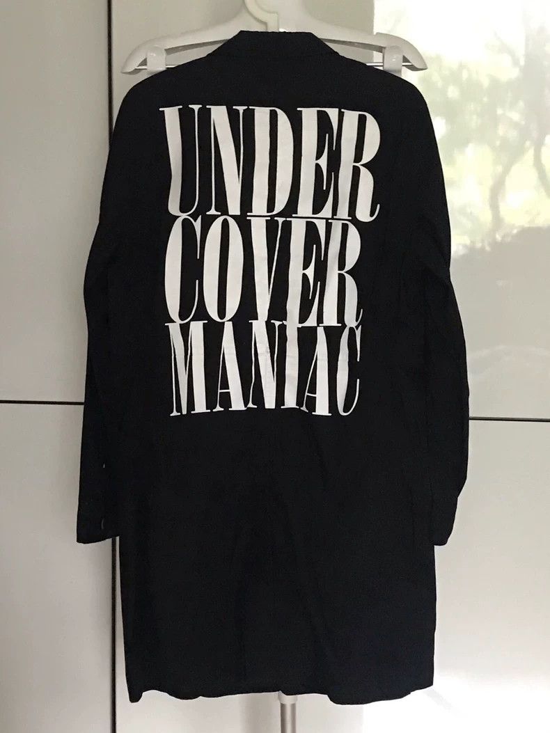 Undercover Undercover Long Black Back Large Print Suit Neck Thin Jack Size US M / EU 48-50 / 2 - 1 Thumbnail