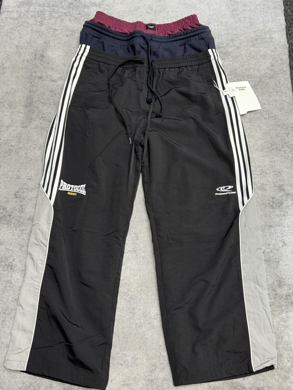 Protocol index 3 LAYERED TRACK PANTS PROJECT G/R Protocol Index 3