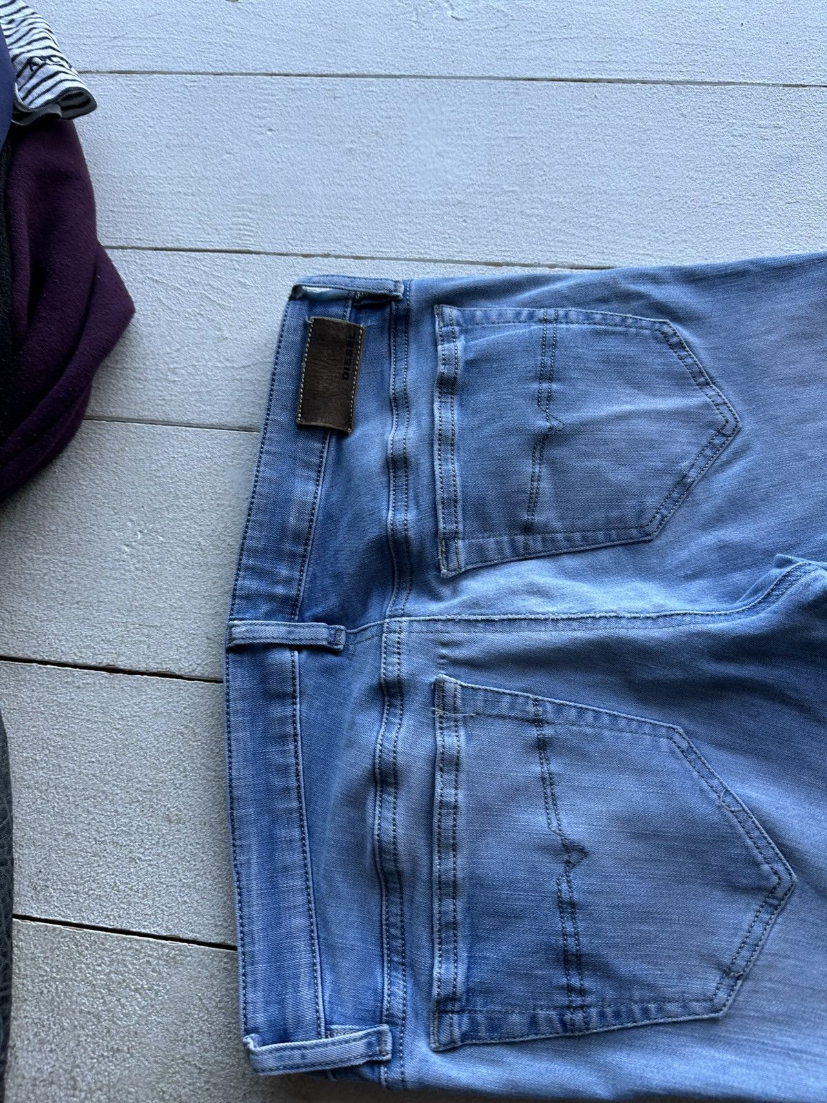 Diesel 🚨 DIESEL IFSIXWASNINE JEANS DENIM RARE Y2K FIT GOTHIC PUNK Size 29" - 10 Thumbnail