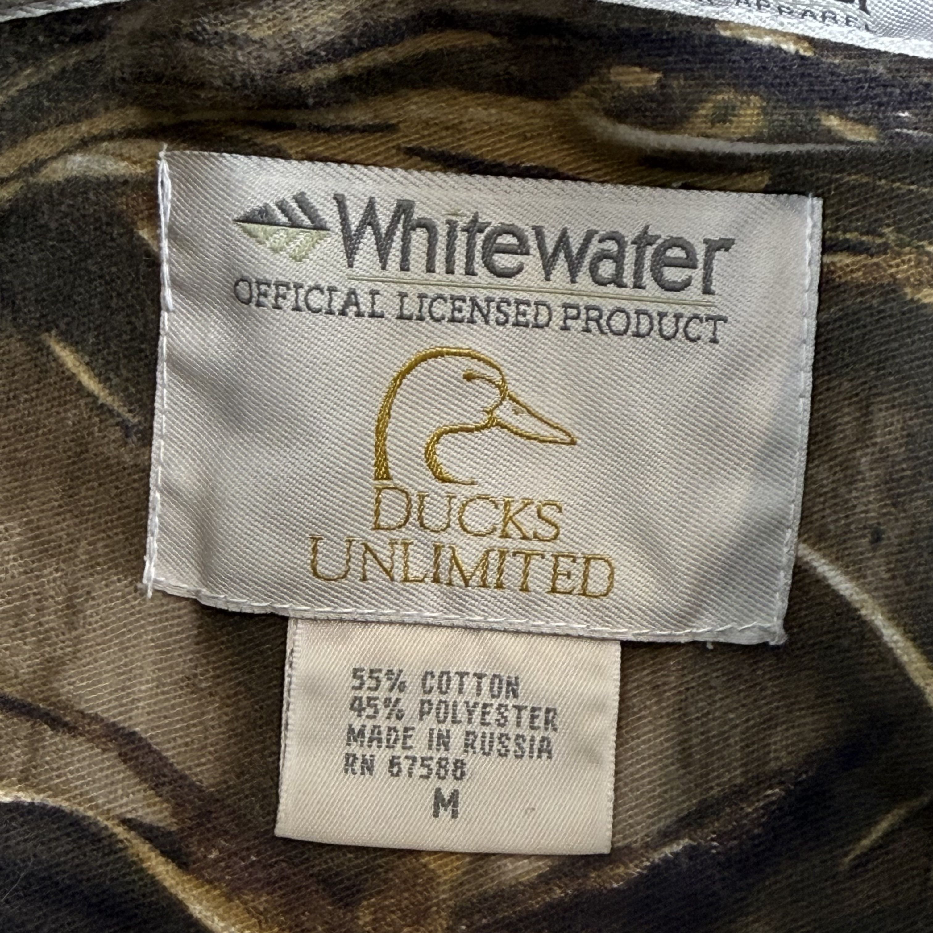 Vintage Vintage Ducks Unlimited Real Tree Button Up Overshirt Jacket Size US M / EU 48-50 / 2 - 9 Thumbnail