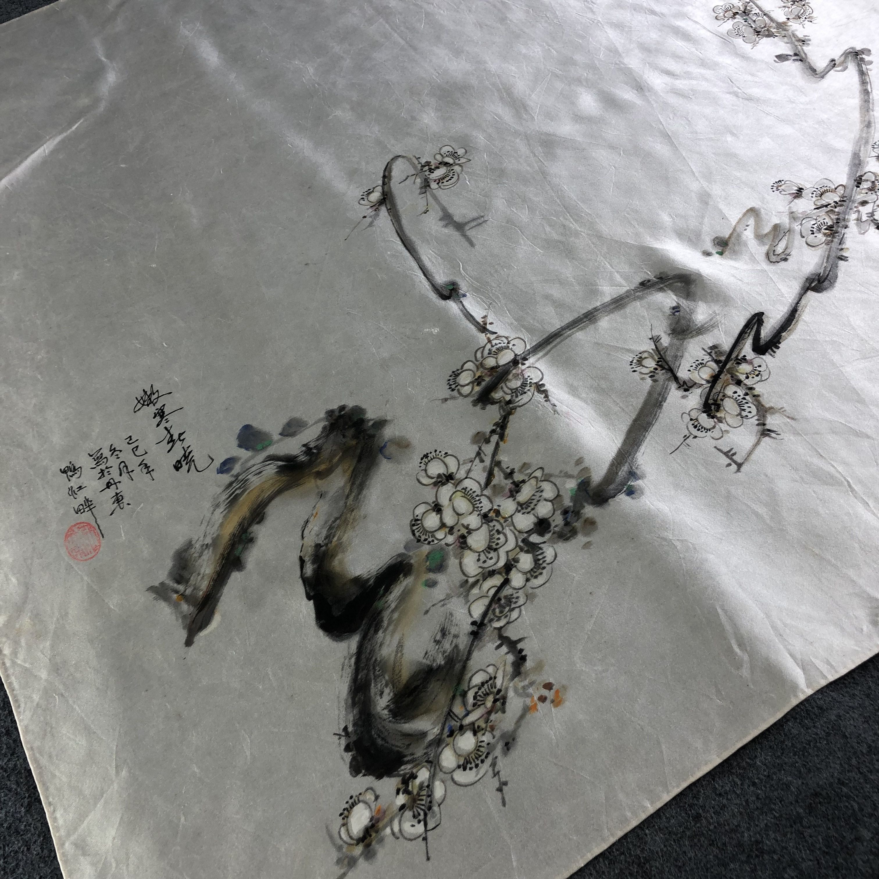 Japanese Brand Japanese Art Silk Scarf M479 Size ONE SIZE - 4 Thumbnail