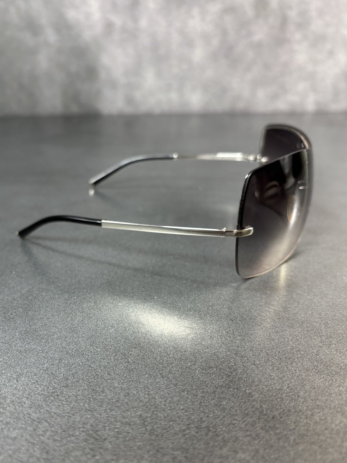 Giorgio Armani 2000s Giorgio Armani Shield Sunglasses GA 329/S Y2K Metal Size ONE SIZE - 8 Thumbnail