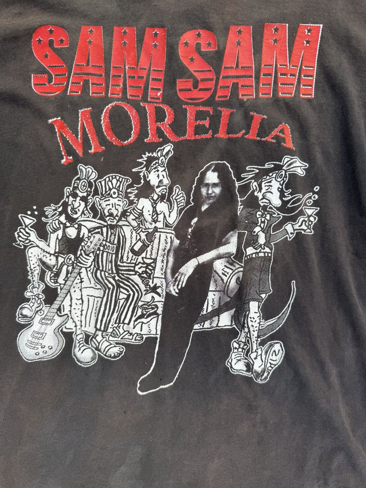 Band Tees Vintage 90s Sam Sam T Shirt Size US L / EU 52-54 / 3 - 3 Thumbnail