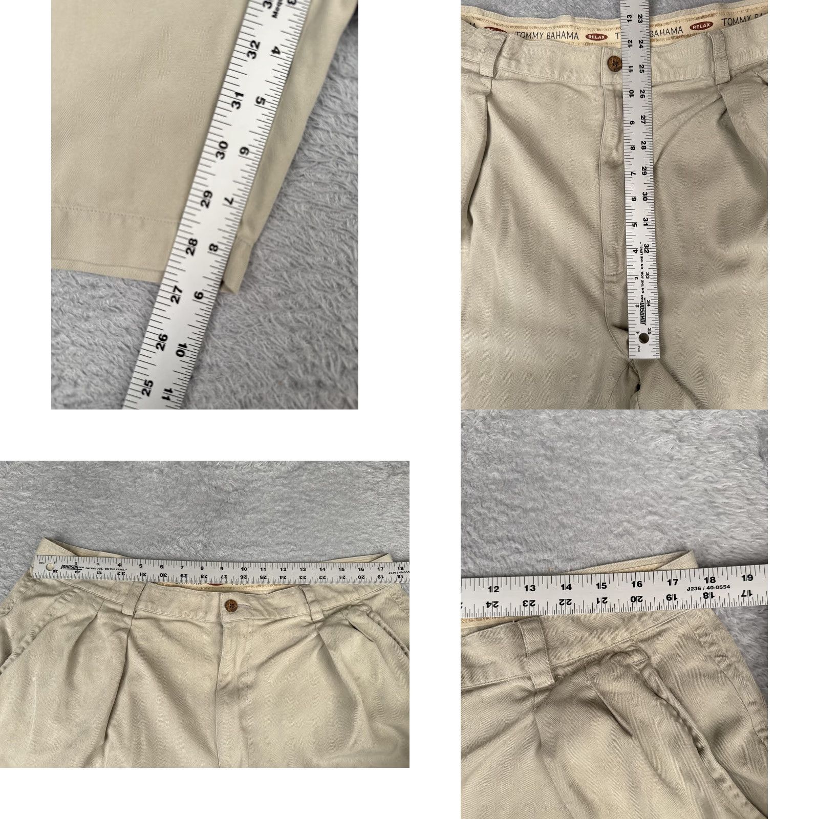 Tommy Bahama Tommy Bahama Shorts Mens 38 Pleated Front Silk Chino Relax Casual Summer Tan Size US 38 / EU 54 - 8 Thumbnail