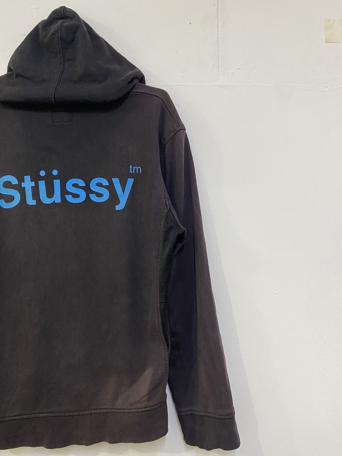 Stussy 💥STUSSY BASIC SPELL OUT SUNFADED HOODIE Size US M / EU 48-50 / 2 - 4 Thumbnail