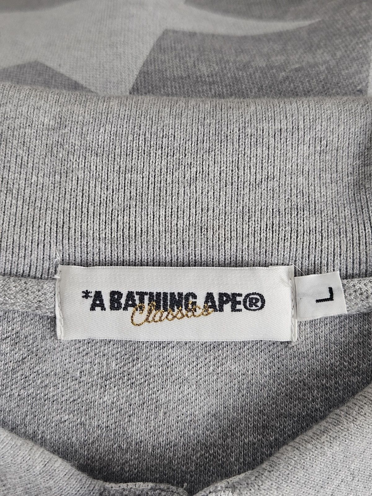 Bape Vintage A Bathing Ape Bape Sta polo shirt Size US L / EU 52-54 / 3 - 4 Thumbnail