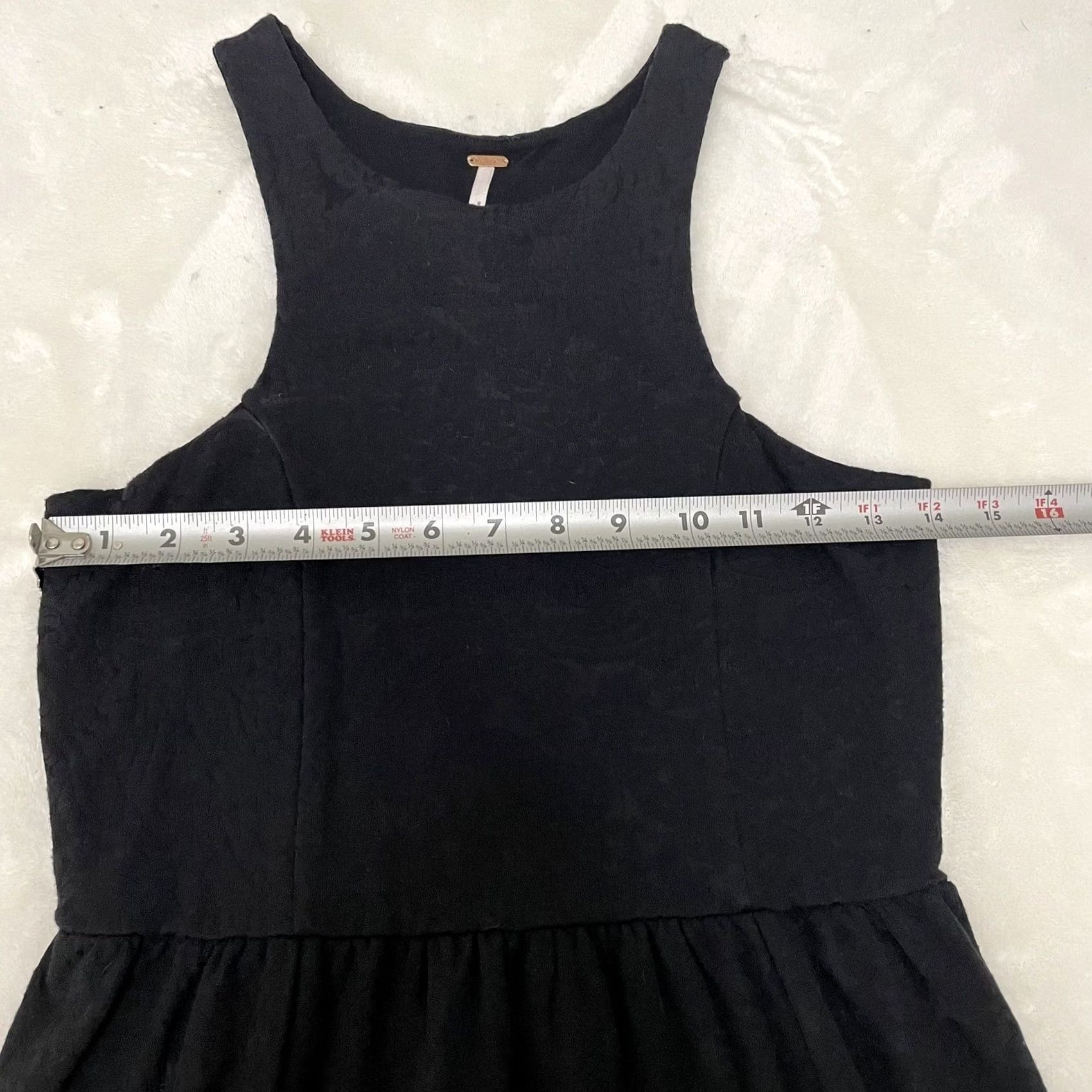Free People Free People Black Mini Dress XS Women’s Tank Cocktail Party Size XS / US 0-2 / IT 36-38 - 6 Thumbnail