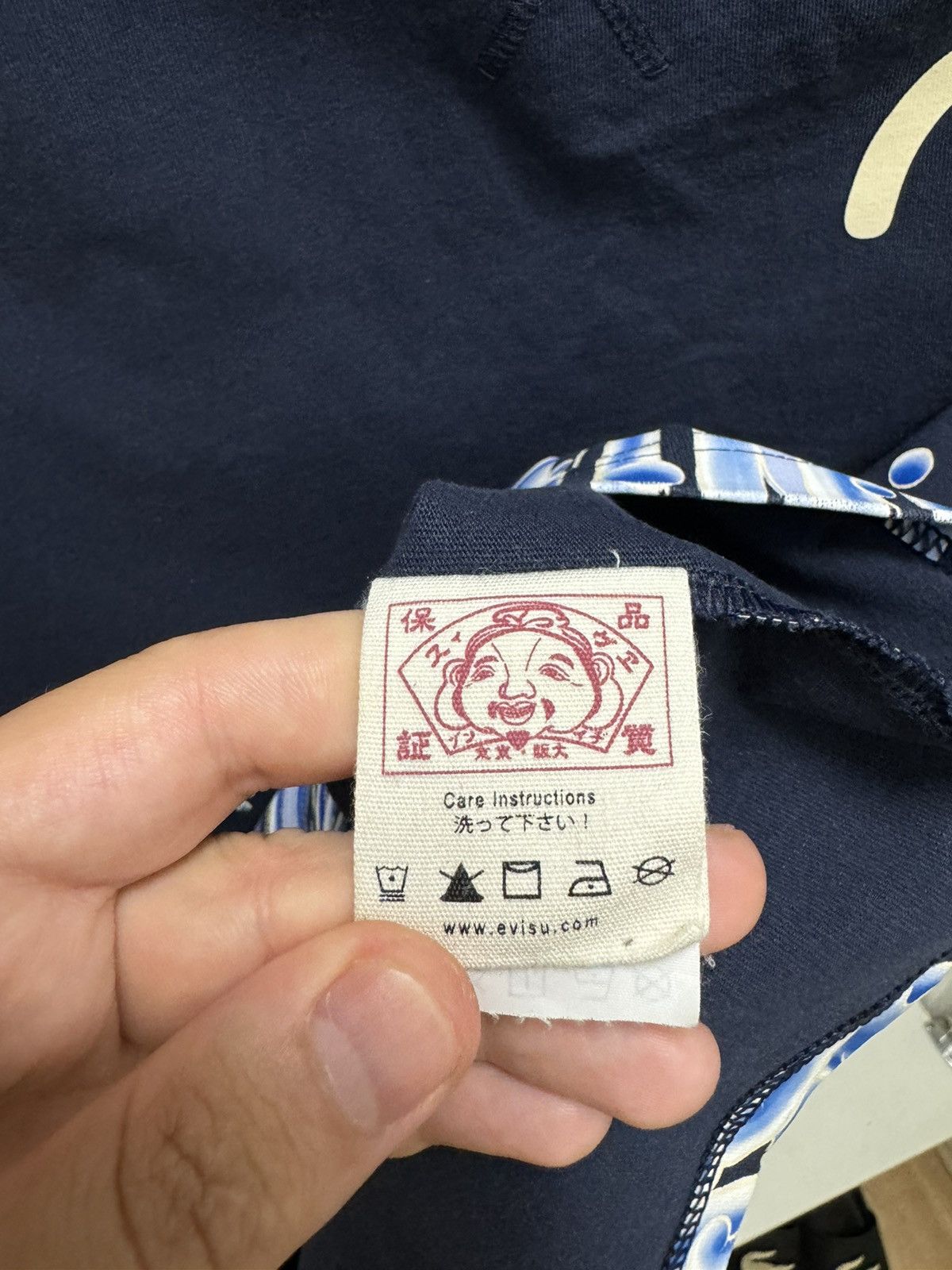 Evisu Evisu fullprint big logo t-shirt Japanese Brend L sz Size US L / EU 52-54 / 3 - 9 Thumbnail