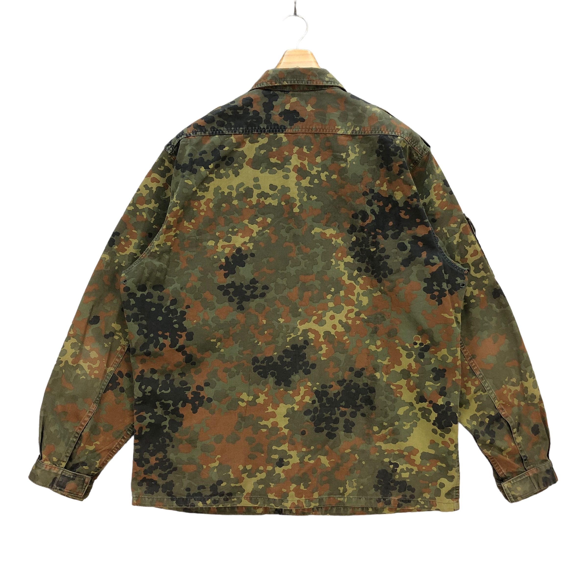 Vintage VINTAGE GERMANY CAMO FIELD JACKET #7342-131 Size US L / EU 52-54 / 3 - 13 Thumbnail