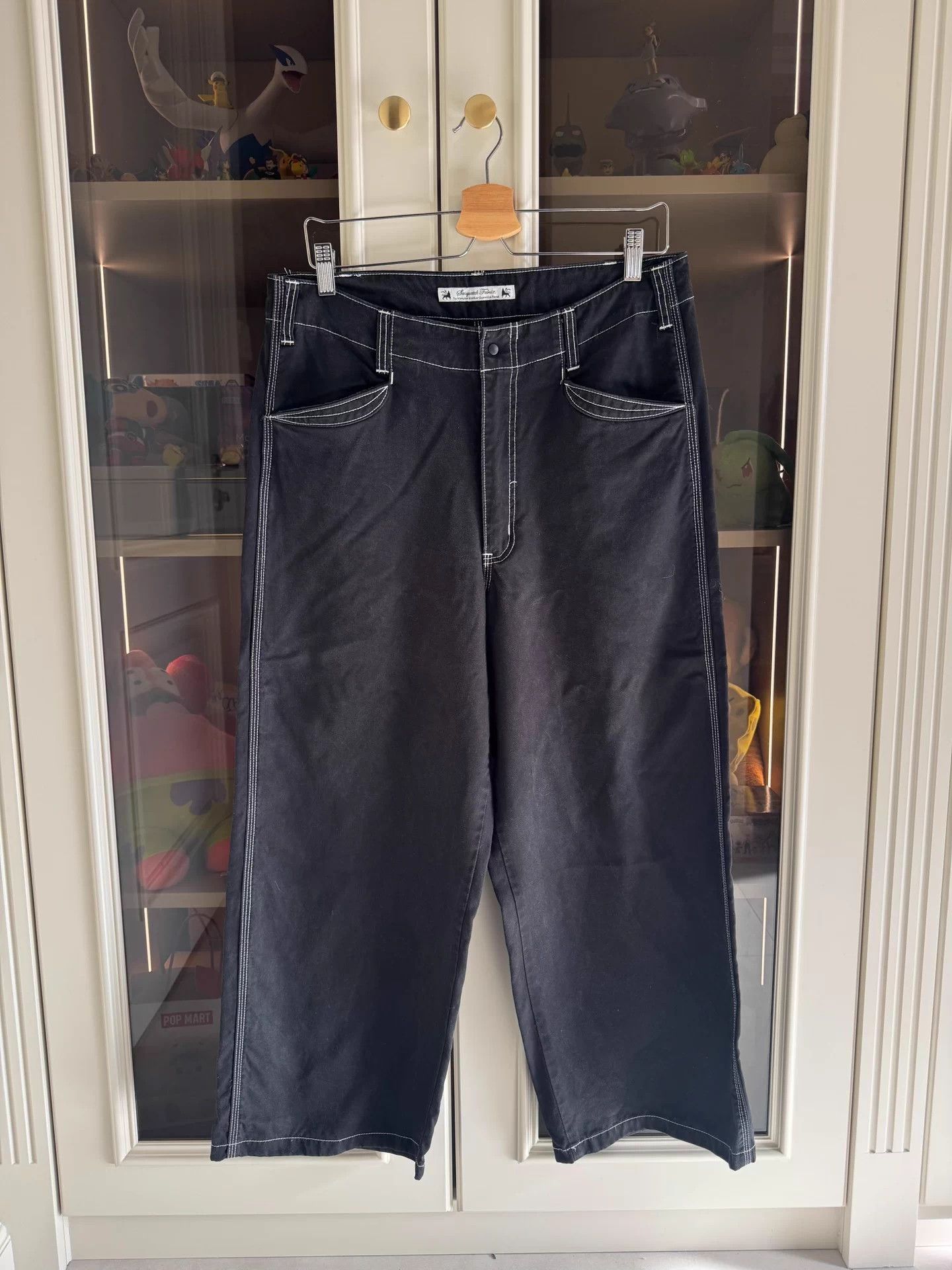 Other Sasquatchfabrix. 18SS Wide Leg Pants - Black Size US 40 / EU 56 - 1 Thumbnail