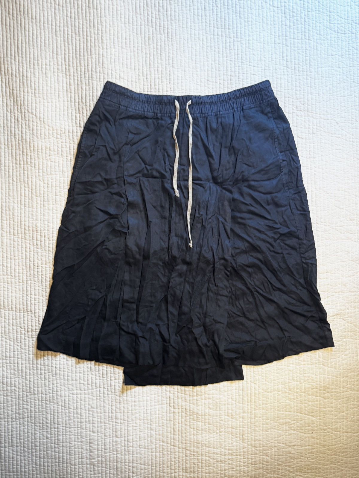 image of Rick Owens Men’S Shorts Size 50 It Ss15 Faun in Black, Men's