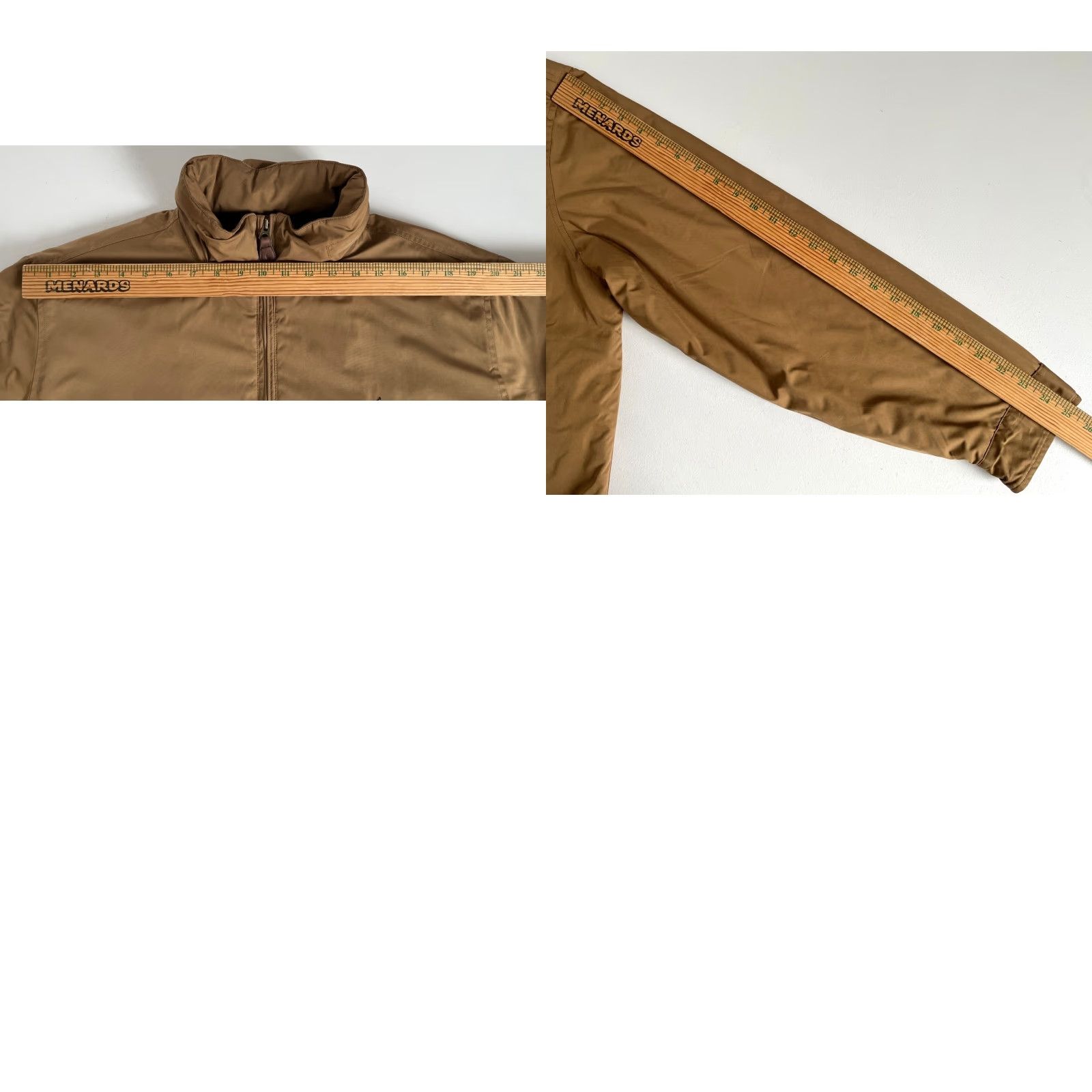 Polo Ralph Lauren Polo Ralph Lauren Jacket Coat Men's Fleece Lined Hooded Sz L Tan Polyester Lining Logo Zip Stand-Up Collar Casual Winter Outdoor Size US L / EU 52-54 / 3 - 10 Thumbnail
