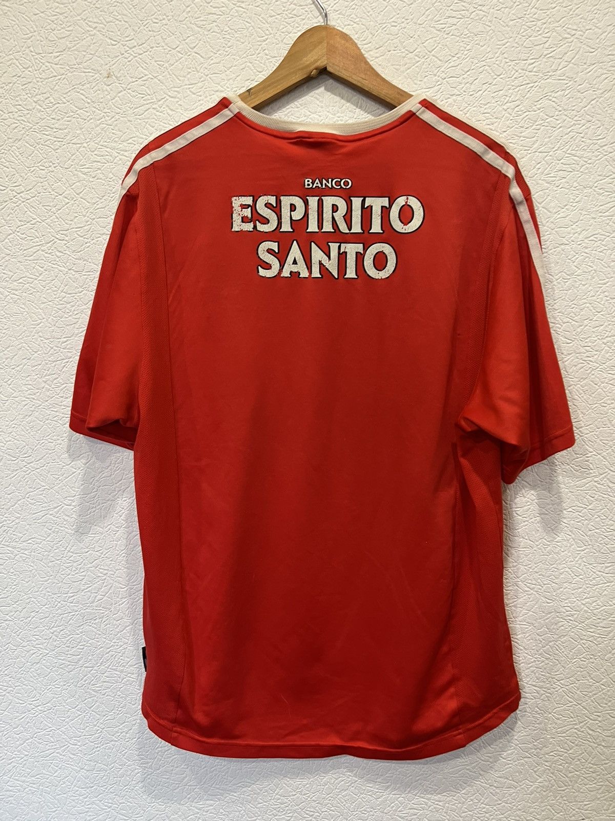 Adidas Adidas Benfica 2003/2004 UEFA Cup Red Mens Soccer Jersey Size US L / EU 52-54 / 3 - 6 Thumbnail
