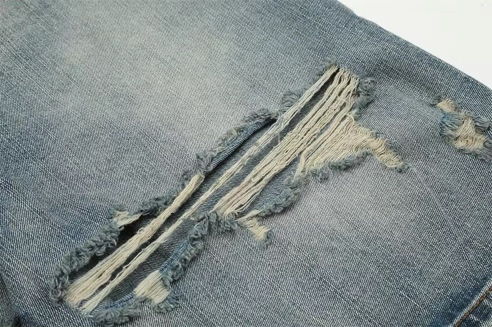Japanese Brand Design Ripped Lux Wash Jorts Vintage Y2K Style Size US 32 / EU 48 - 8 Thumbnail