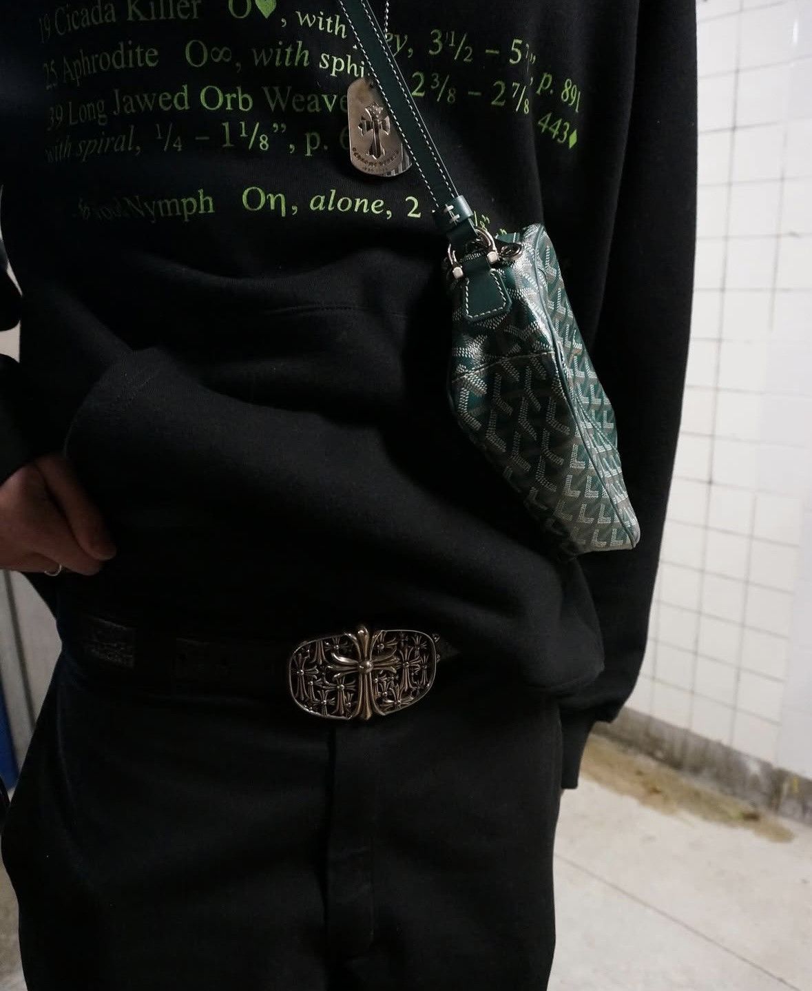 Sterling Ruby S. R. Studios Insect Index Oversized Hoodie Size US XS / EU 42 / 0 - 10 Thumbnail