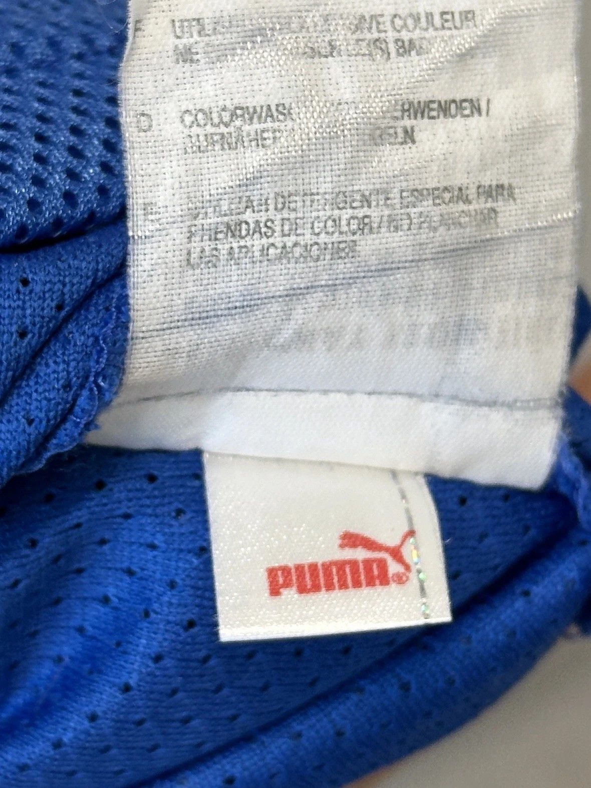 Puma National Team Italy 2008 2009 Home Jersey Soccer Football Size US L / EU 52-54 / 3 - 9 Thumbnail