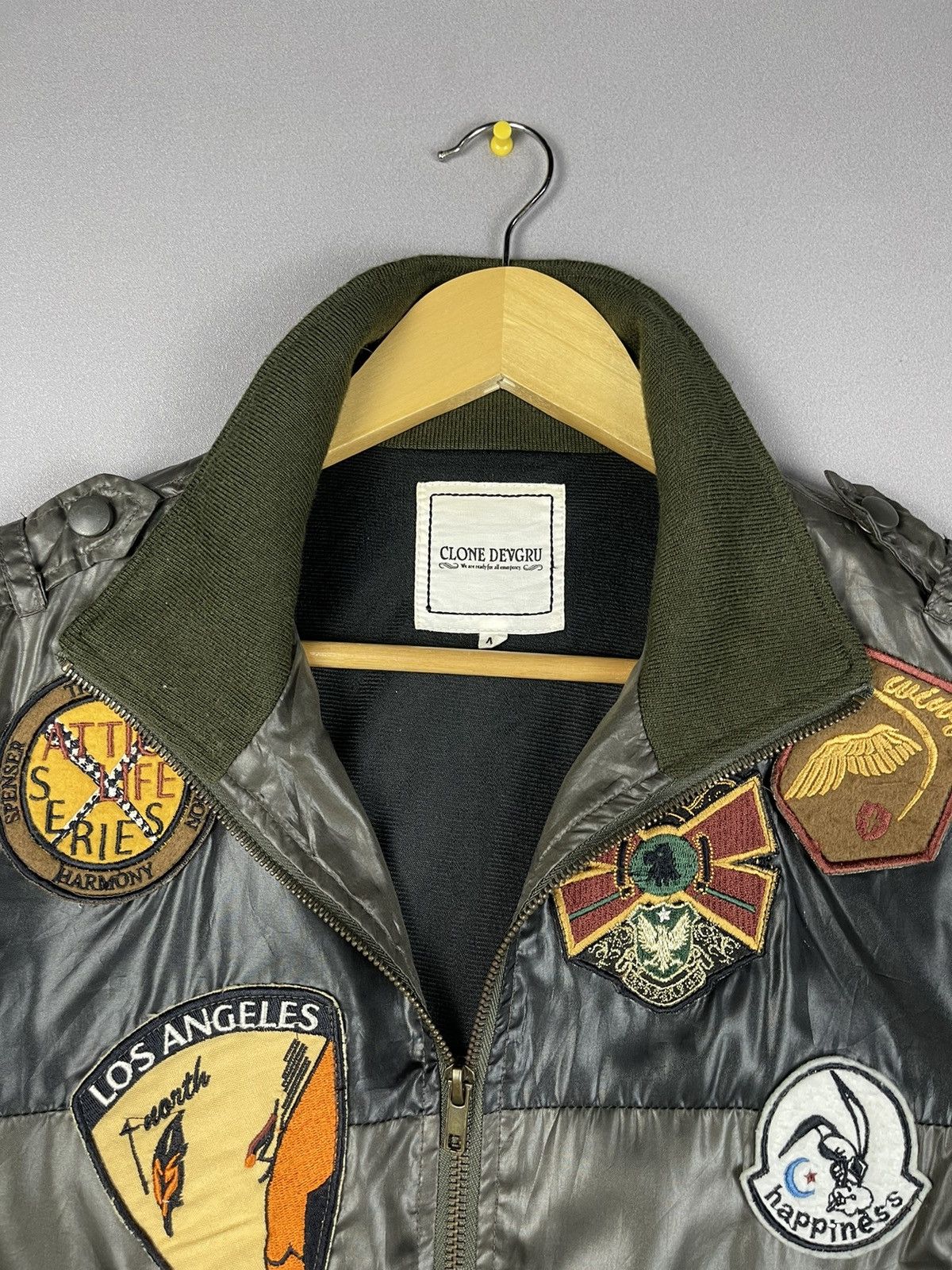 Japanese Brand CLONE DEVGRU FULL PATCHES LIGHT JACKETS Size US S / EU 44-46 / 1 - 8 Thumbnail