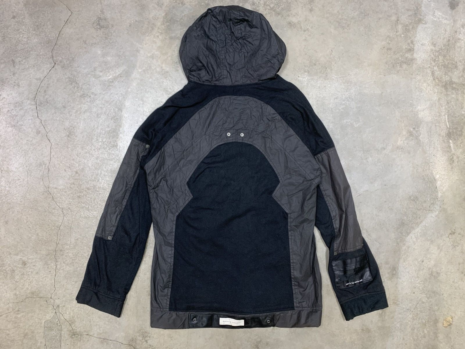 PPFM PPFM Destruct & Reconstruct Distressed Punk Hoodie Jacket Size US M / EU 48-50 / 2 - 20 Thumbnail
