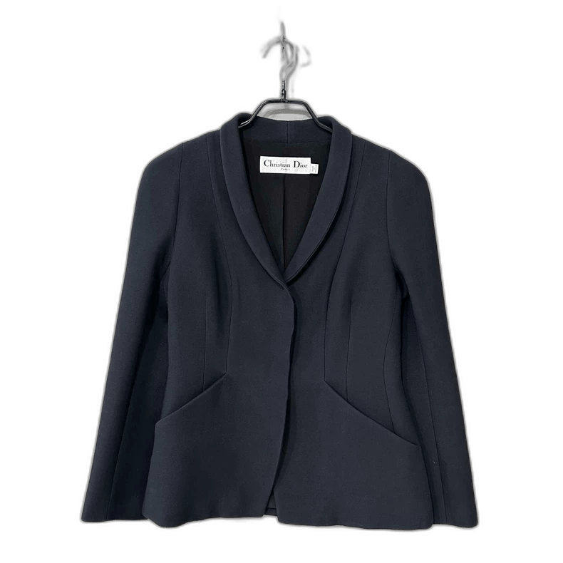 Dior Silk Wool Suit Jacket by Dior-yf Size US S / EU 44-46 / 1 - 1 Thumbnail