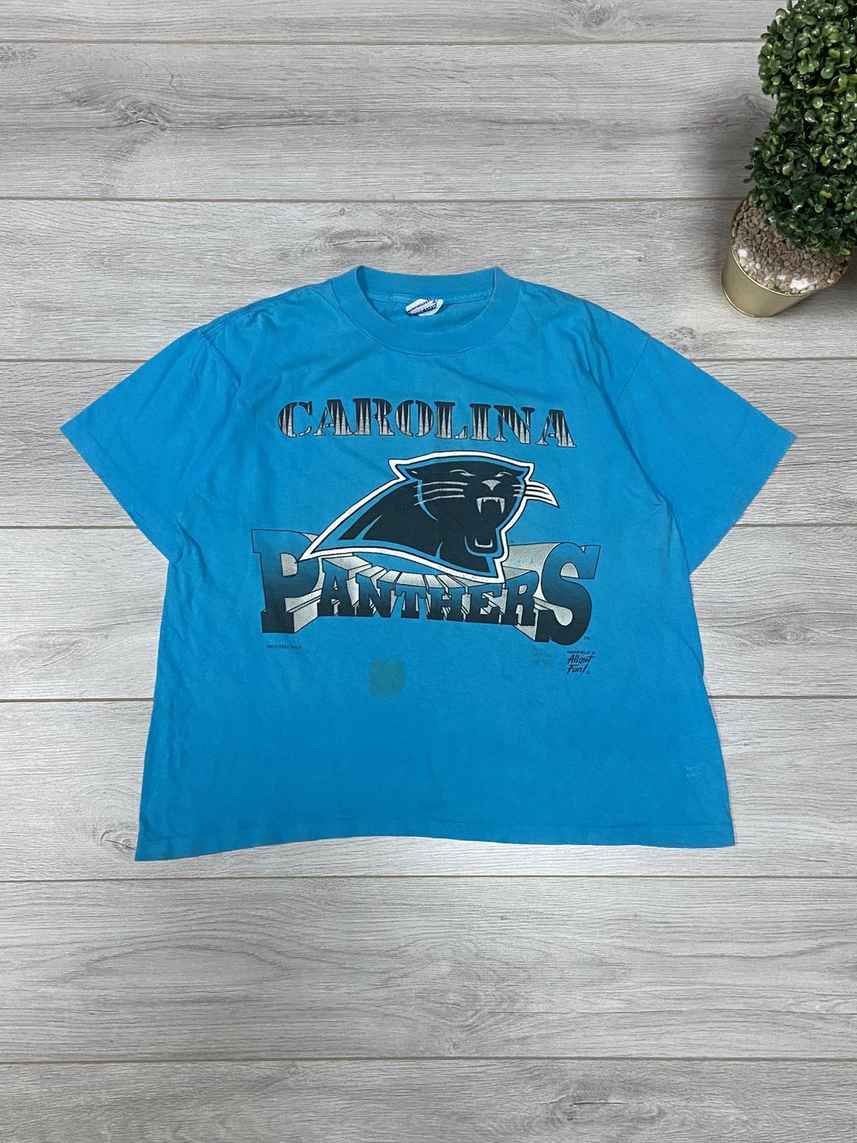 NFL Vintage Carolina Panthers vintage T-Shirt Players 1994 NFL Size US L / EU 52-54 / 3 - 1 Thumbnail