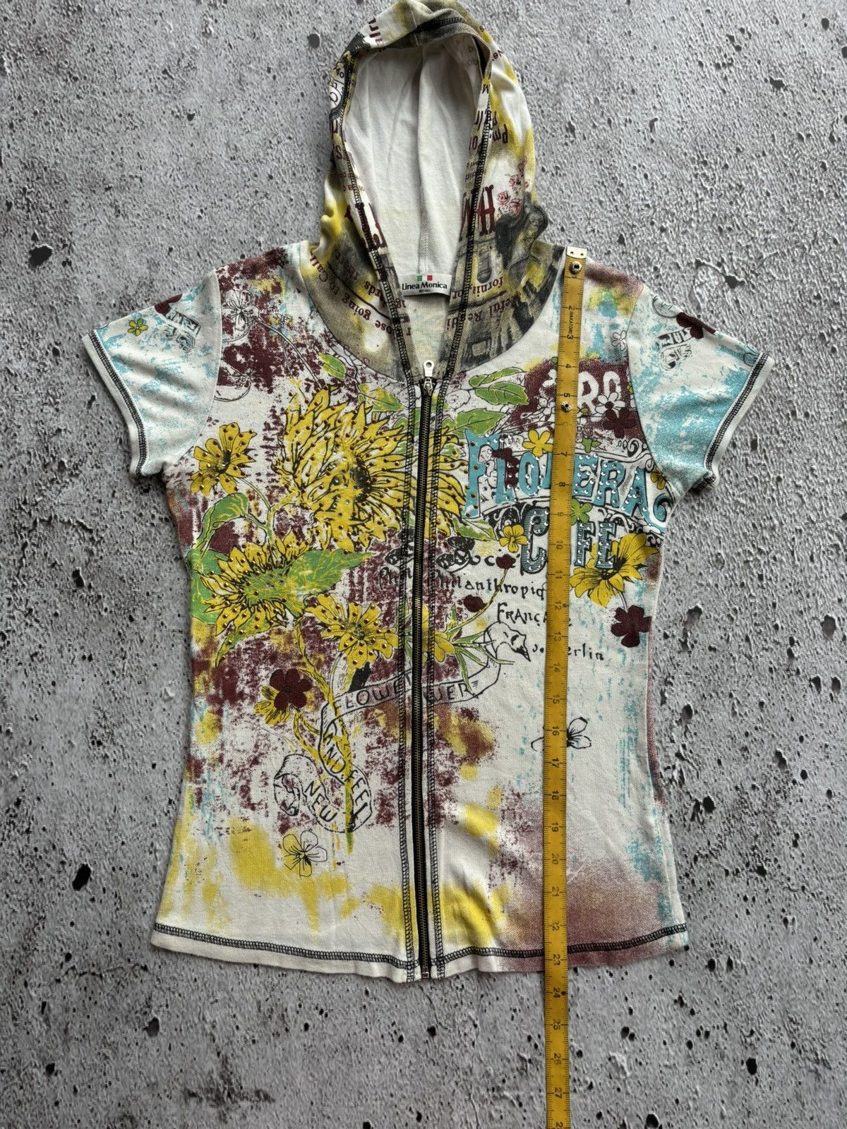 Hysteric Glamour Y2k Linea Milano Punk Style Zip tee Size M / US 6-8 / IT 42-44 - 13 Thumbnail