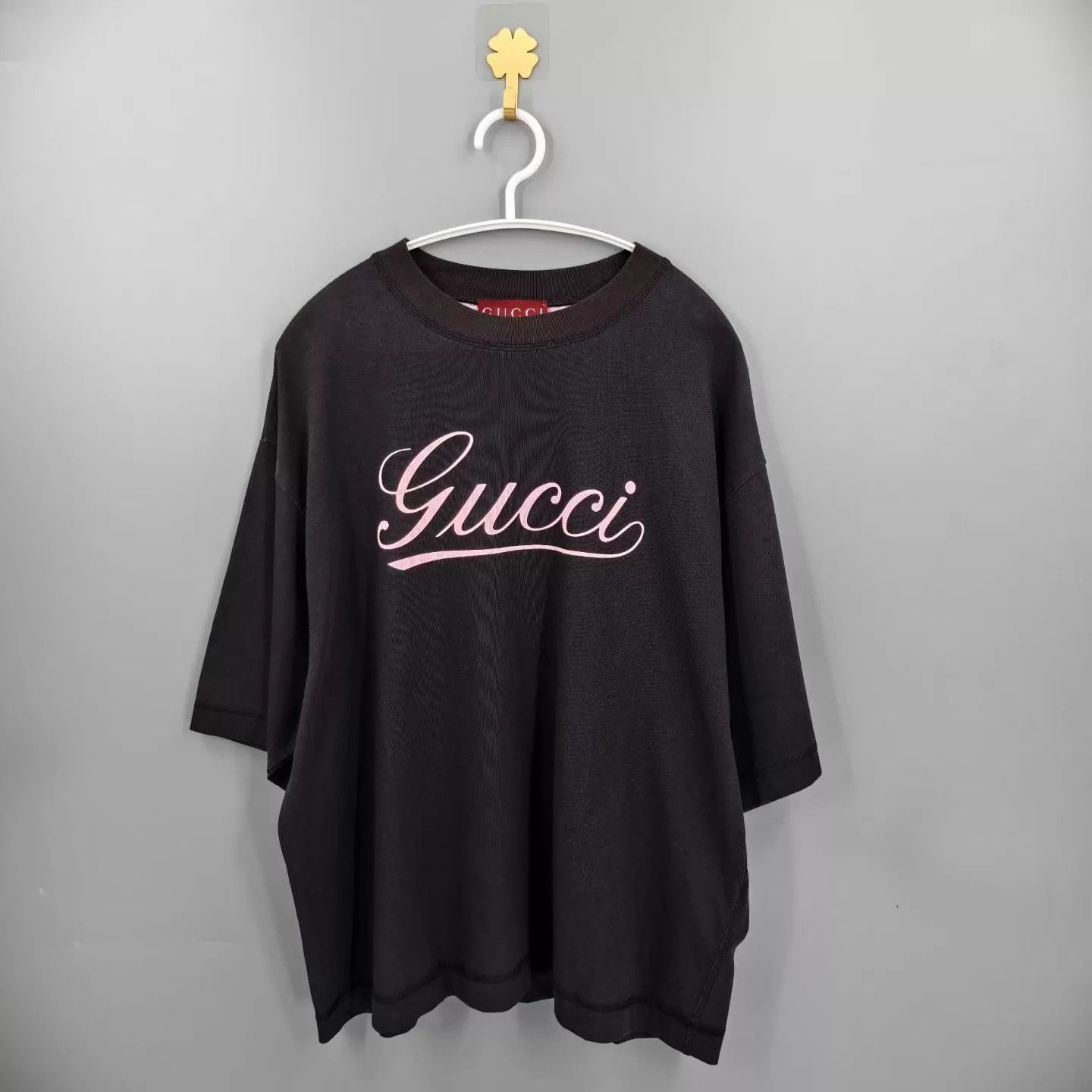Gucci GUCCI new logo short sleeve crewneck T-shirt XS Size US XS / EU 42 / 0 - 1 Thumbnail