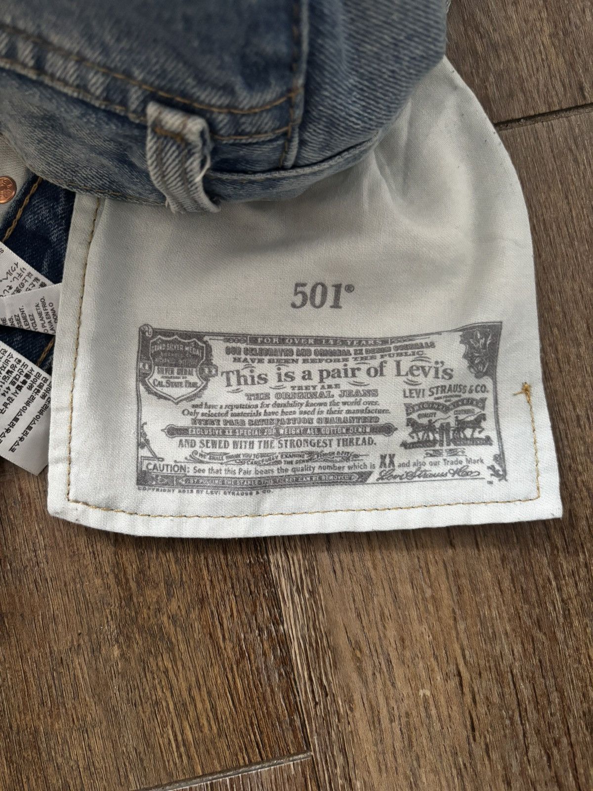 Levi's 501 levi jeans Size US 38 / EU 54 - 4 Thumbnail