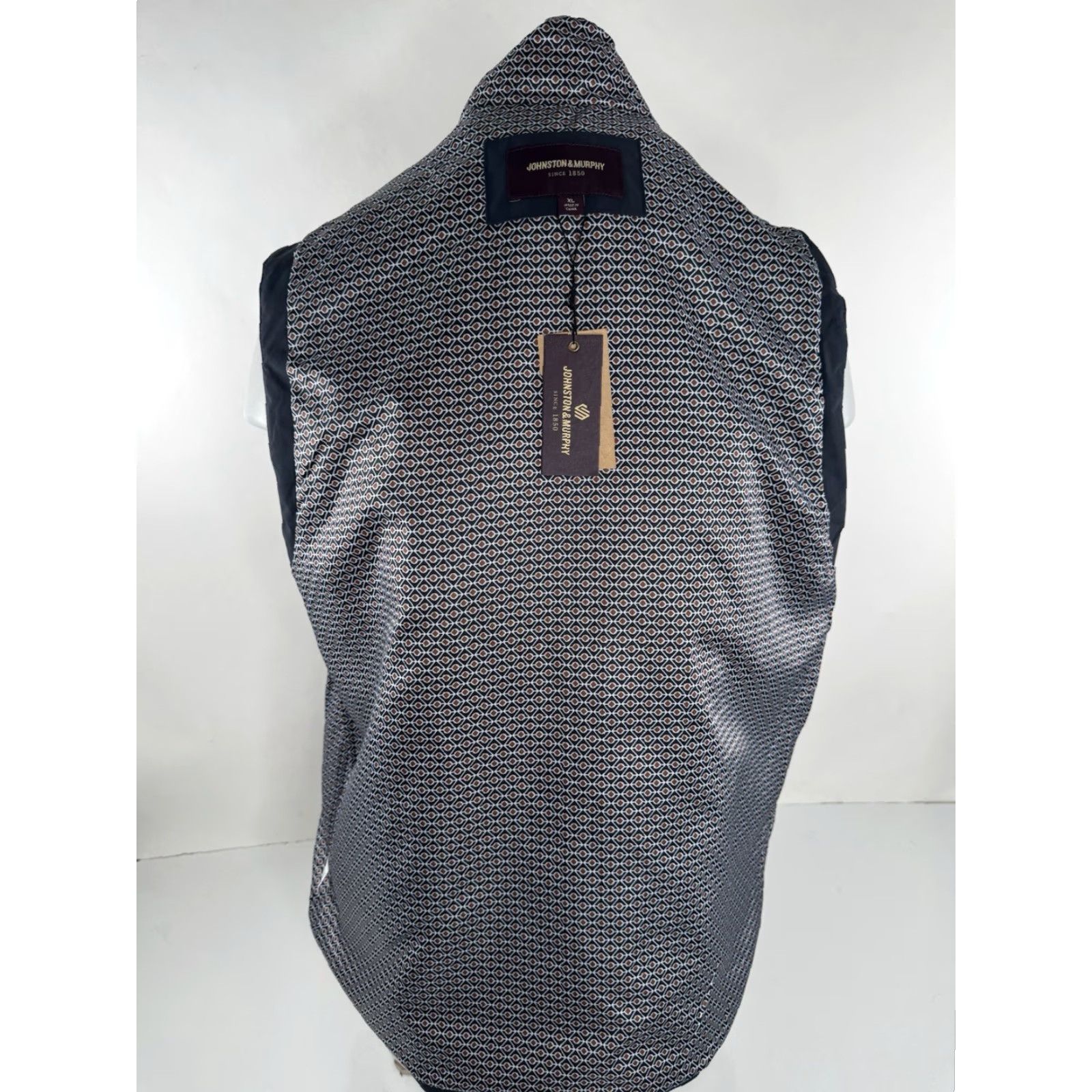 Johnston & Murphy JOHNSTON & MURPHY - NEW w TAG - Mens XL Quilted Lightweight Vest Shirt Vest Blue - Mens XL Quilted Lightweight Vest Size US XL / EU 56 / 4 - 4 Thumbnail