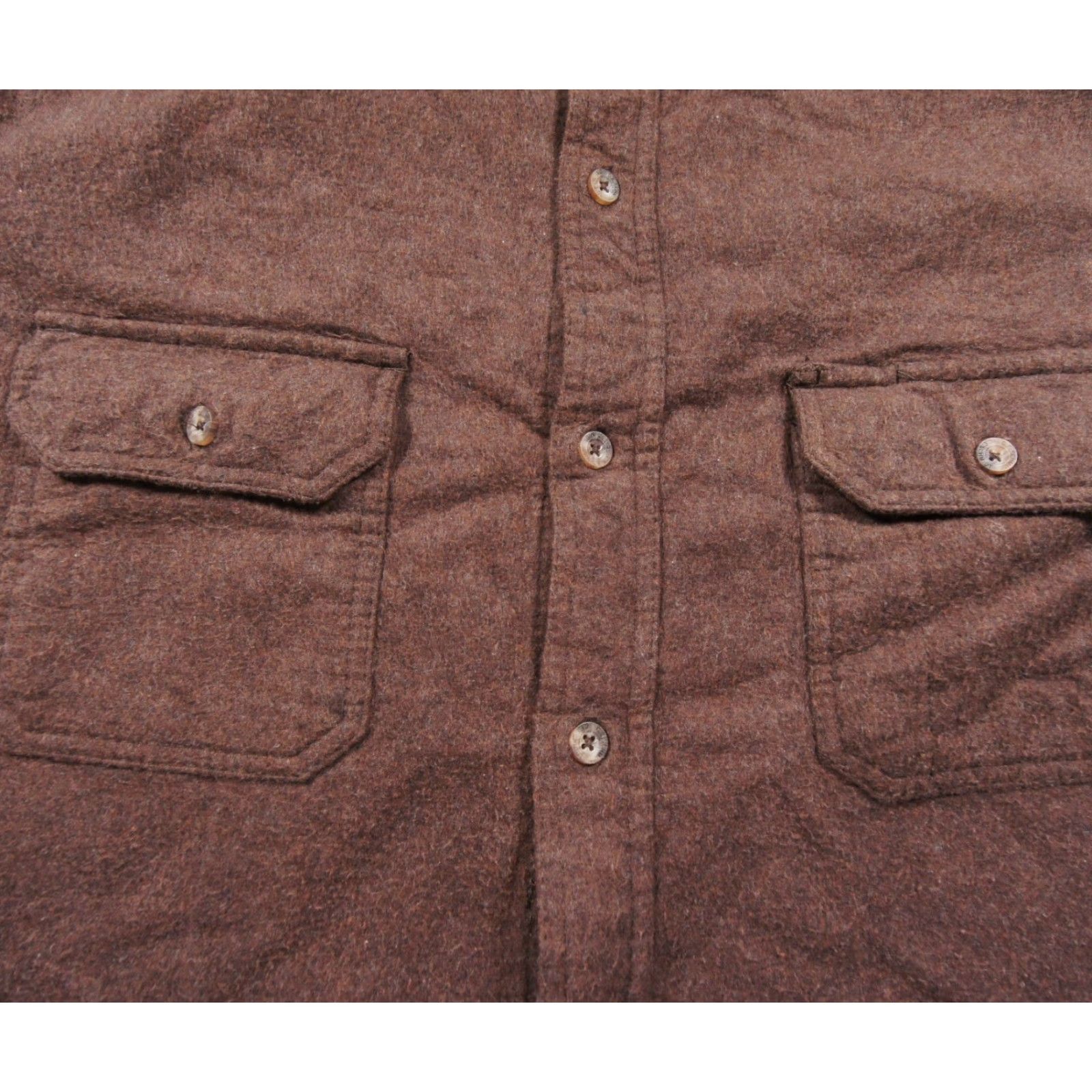 Vintage CE Schmidt Shirt Mens XL Brown Button Down Workwear Long Sleeve Collared Size US XL / EU 56 / 4 - 3 Thumbnail