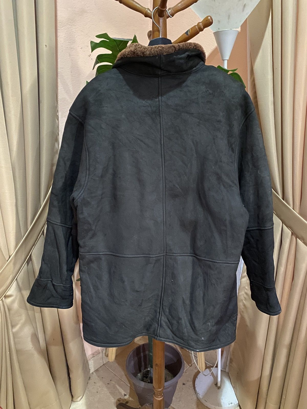 Leather VINTAGE GALAXY SHEARLING LEATHER JACKET Size US M / EU 48-50 / 2 - 5 Thumbnail