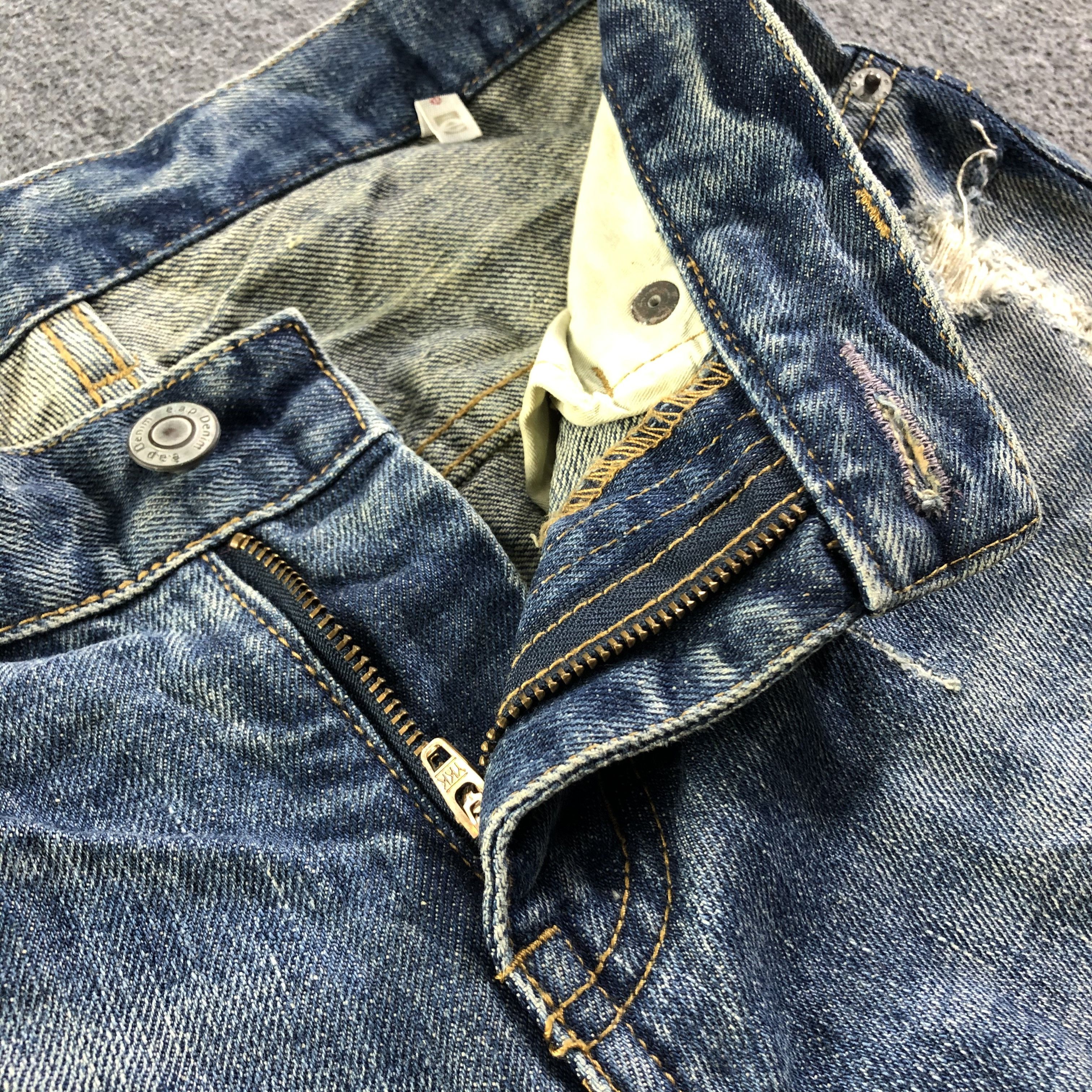 Japanese Brand Vintage Distress E.A.P Jeans-J3961 Size US 29 - 7 Thumbnail